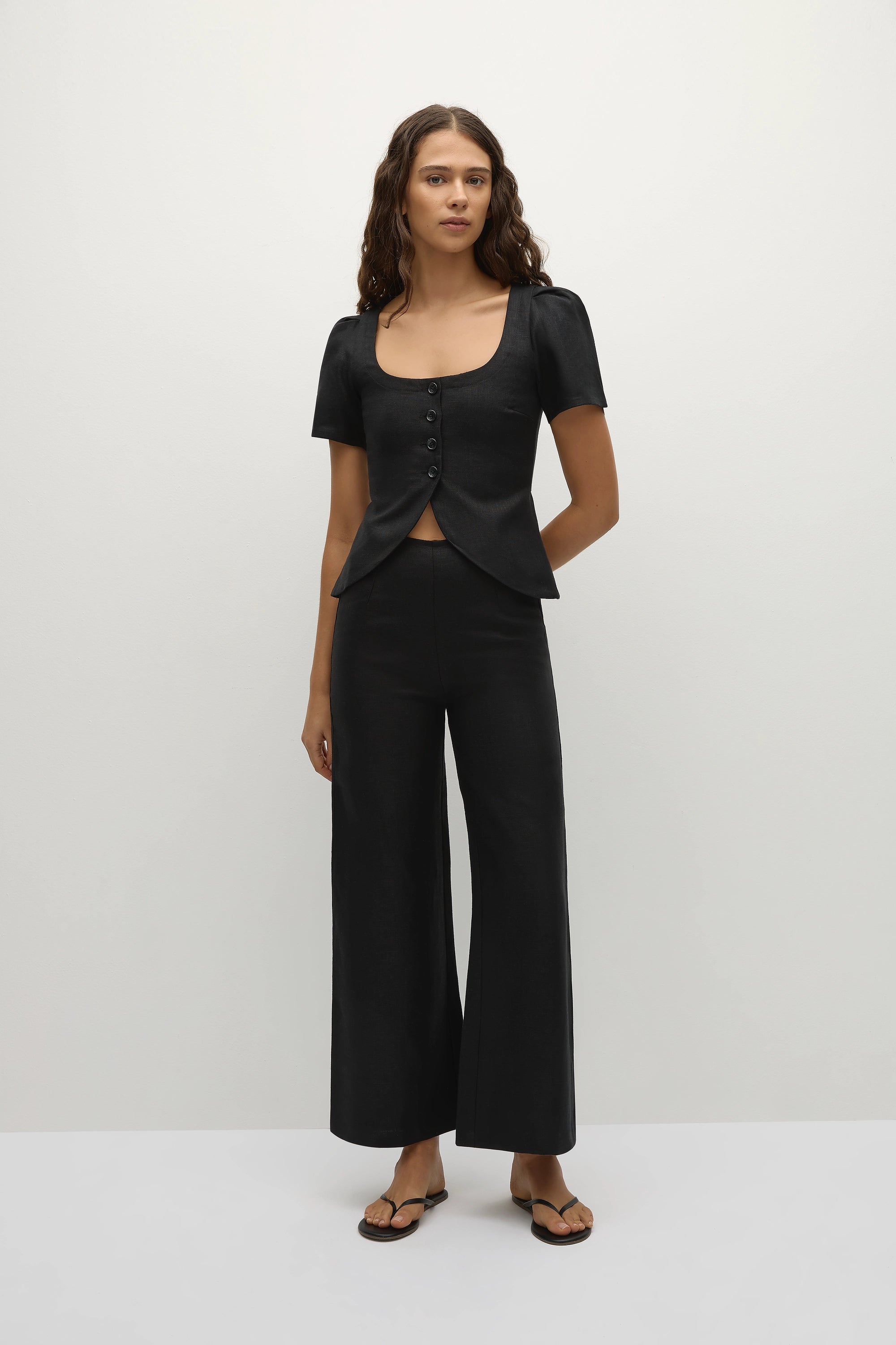 Audrey Vest Black