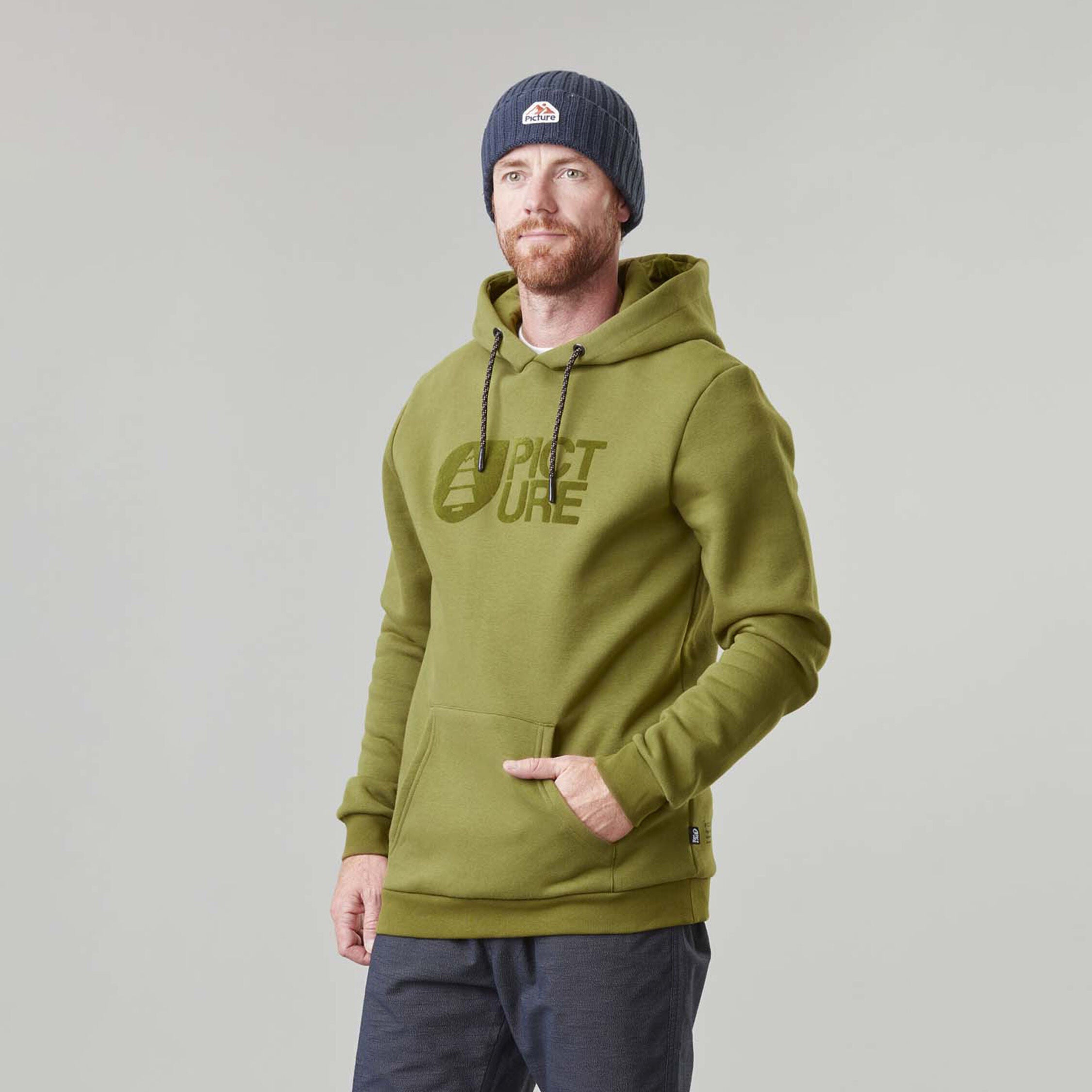 Sweat à capuche homme BASEMENT FLOCK
