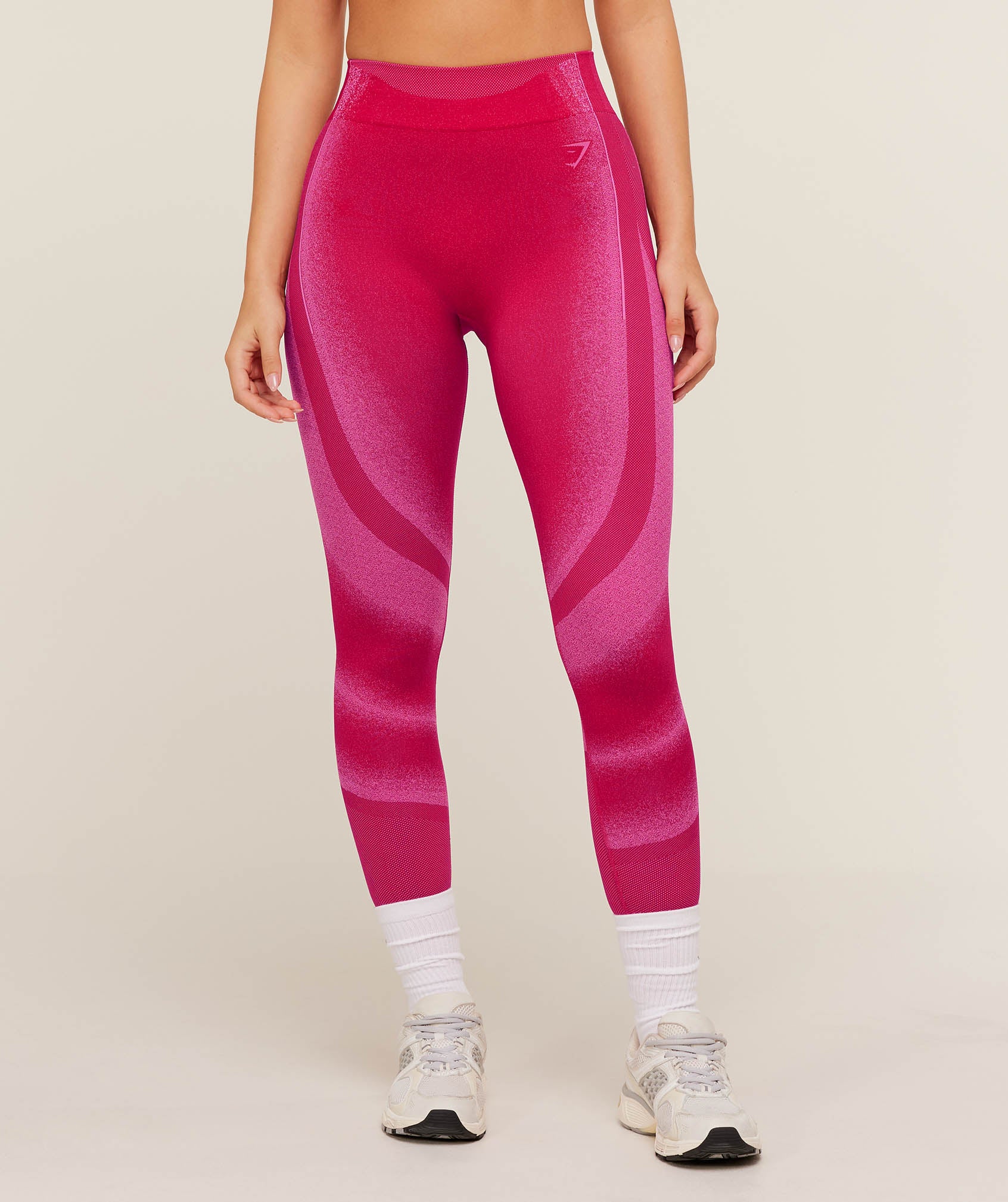 Gymshark Charge Seamless Leggings - Build Pink/Fetch Pink