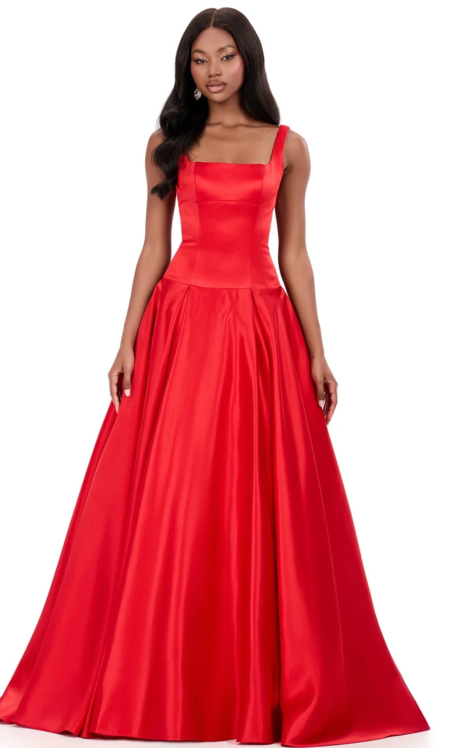 Ashley Lauren 12277 - Square Neck Ballgown