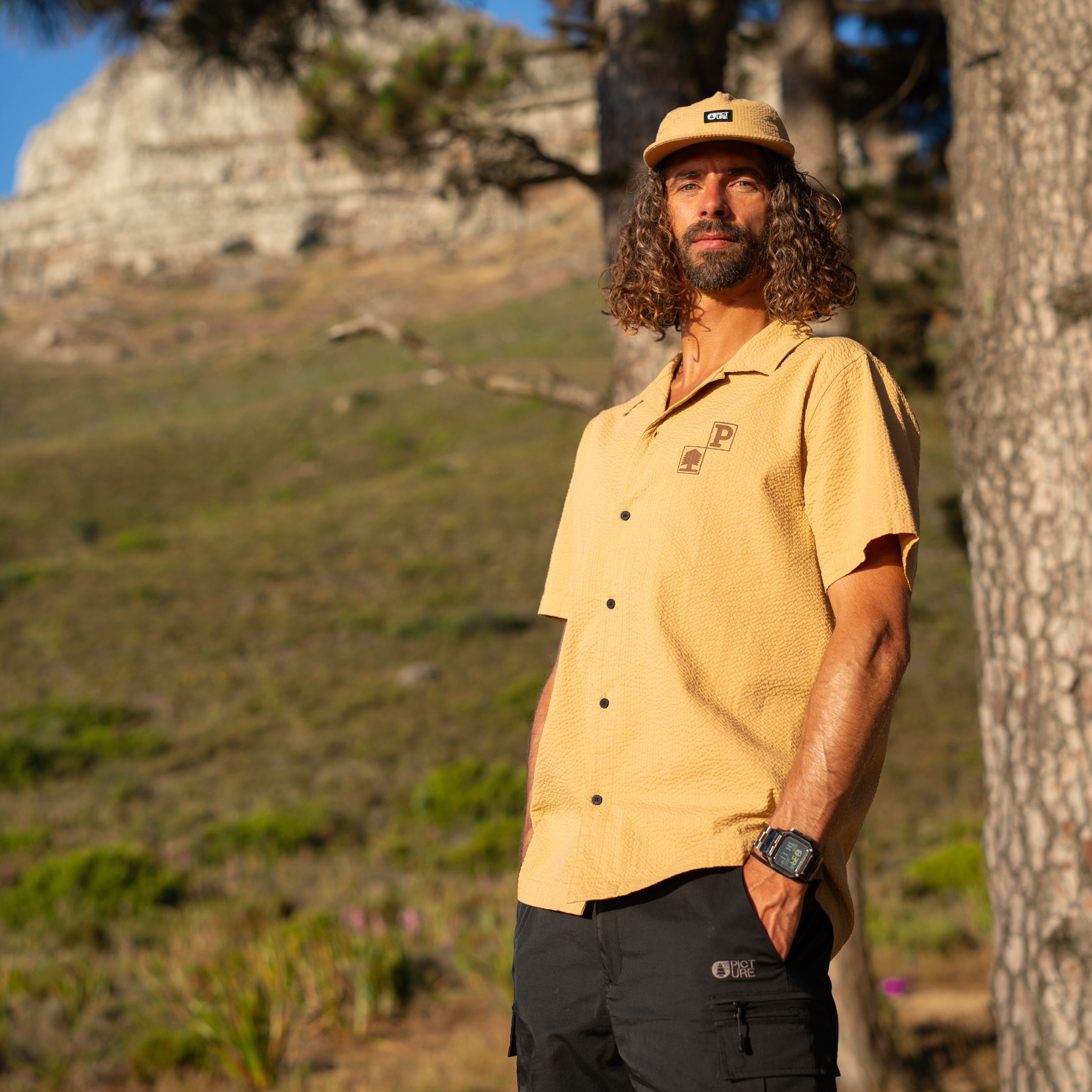 Chemise à manches courtes homme NARVIK PRINTED