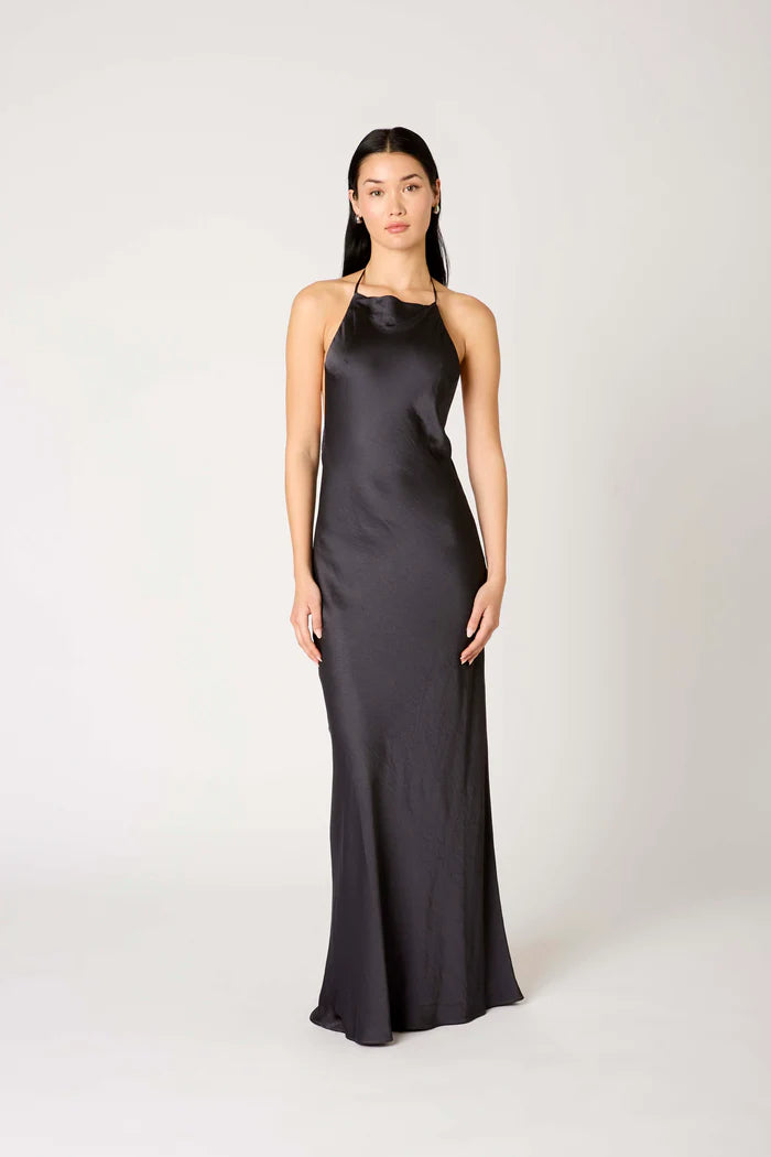 NIA Zora Halter Maxi Dress