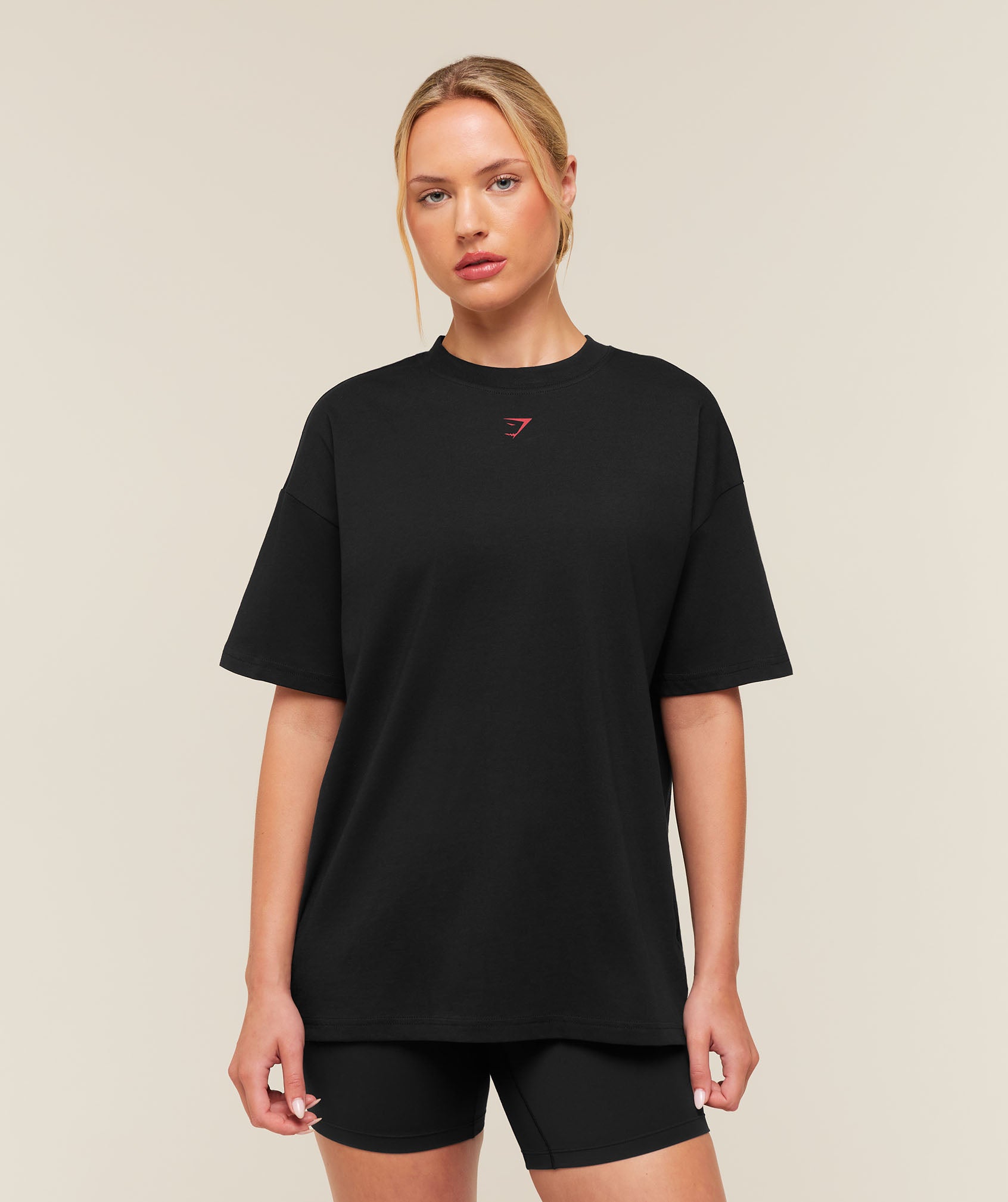 Gymshark Locked In Graphic Short Sleeve T-Shirt - Black