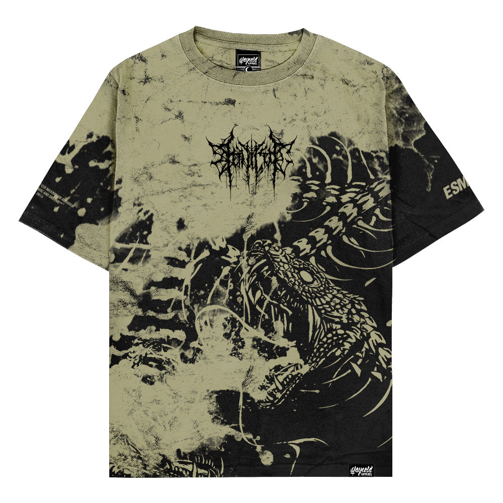 Bonesmoker (Black) - Oversized T-Shirt (200GSM)