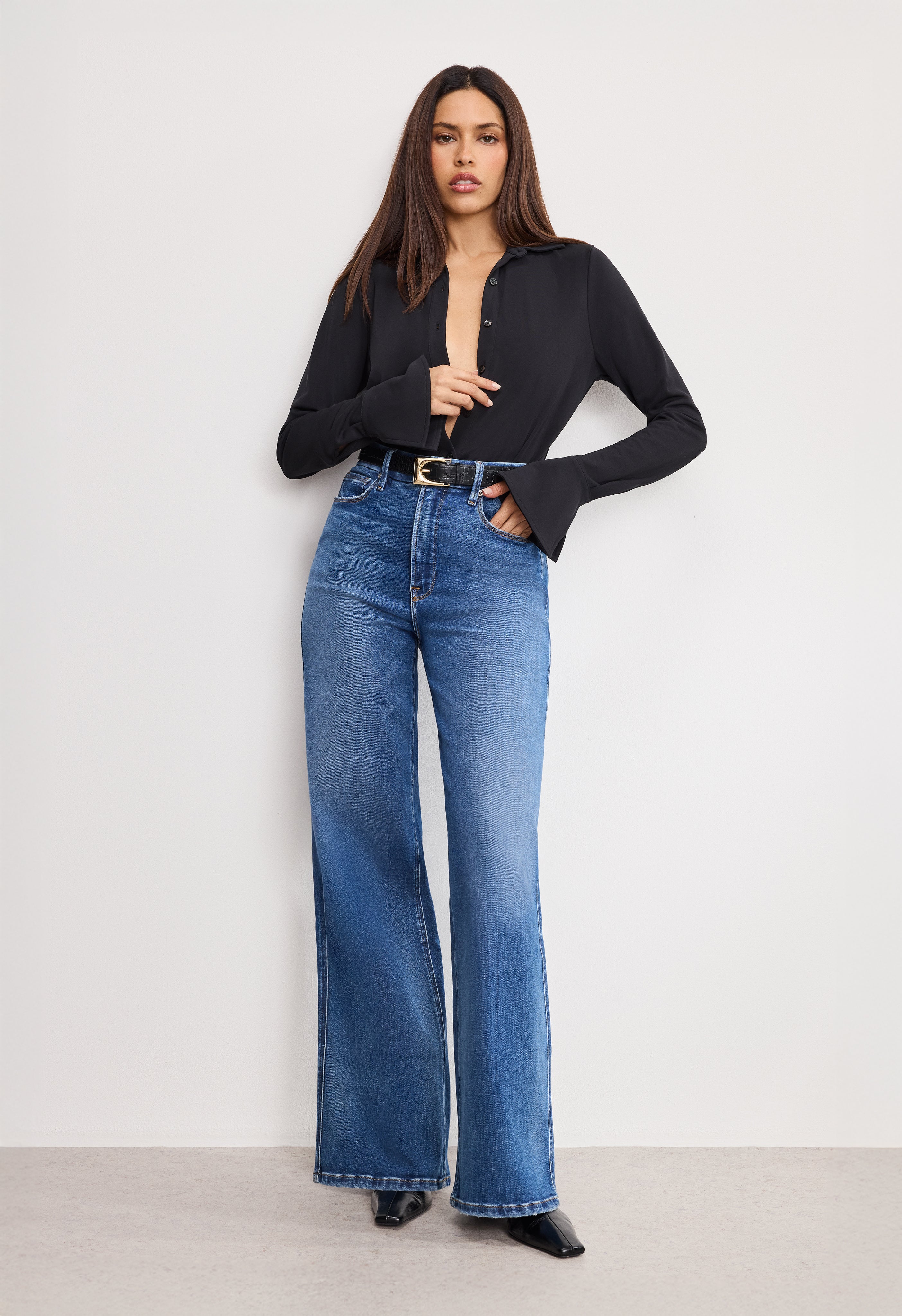 SOFT TECH GOOD SKATE WIDE LEG JEANS | INDIGO891