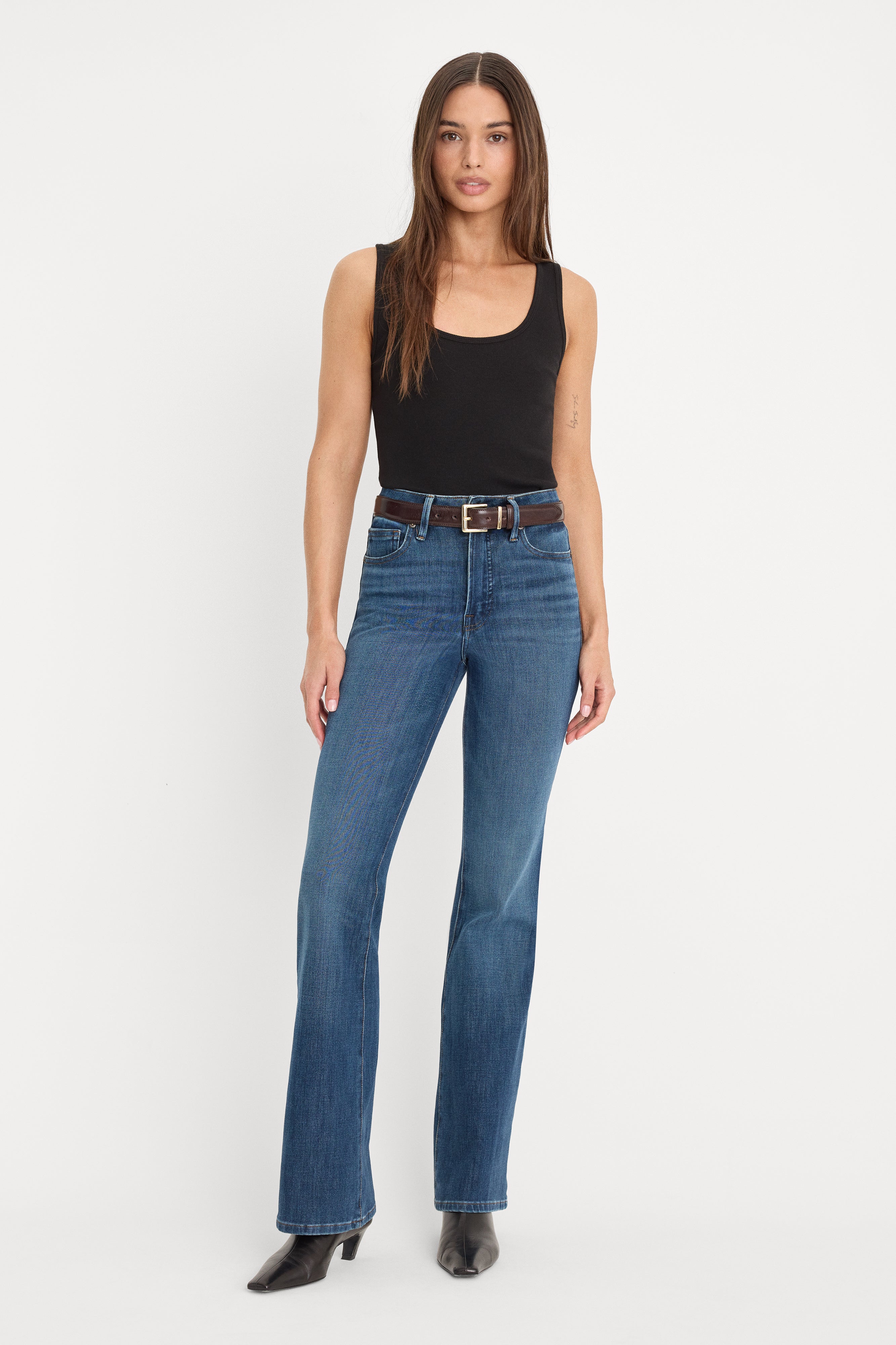 SOFT TECH GOOD CLASSIC BOOTCUT JEANS | INDIGO1132
