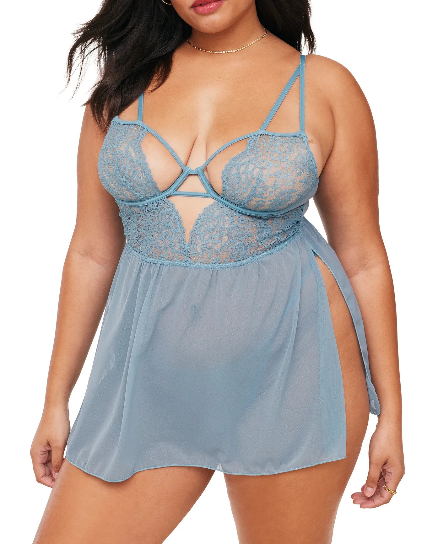 Rae Unlined Babydoll & G-String Set