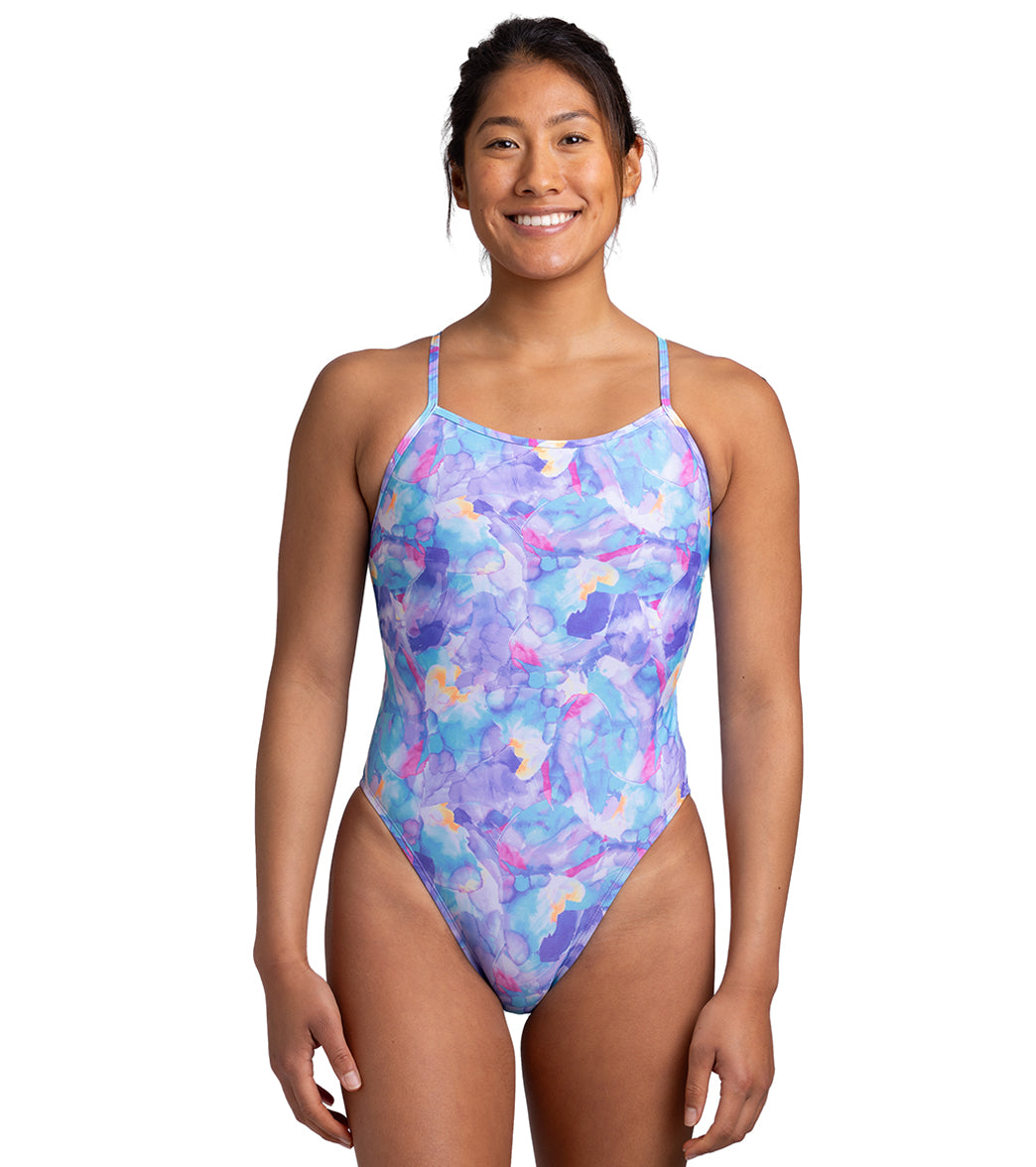 JOLYN Women's Perry Fusion One Piece Swimsuit
