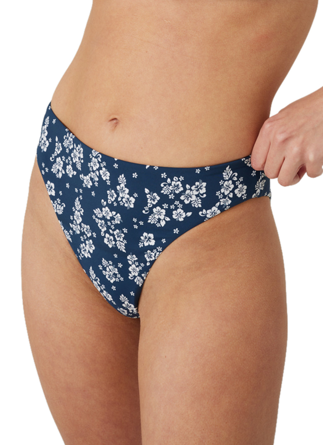 Roxy Women's Hibiscus Haven Midrise Moderate Bikini Bottom