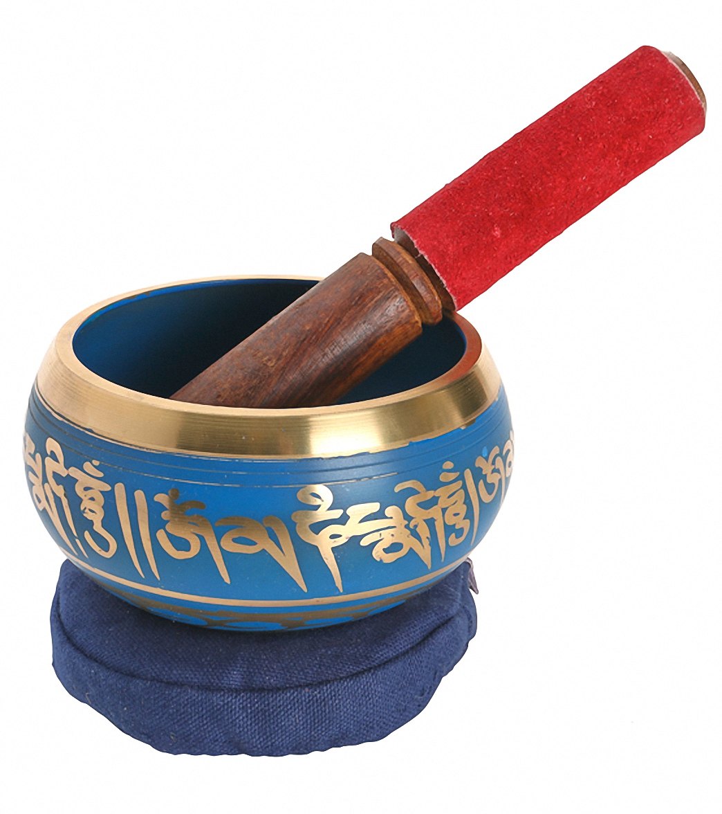 Sacred Space Blue Cast Tibetan Singing Bowl