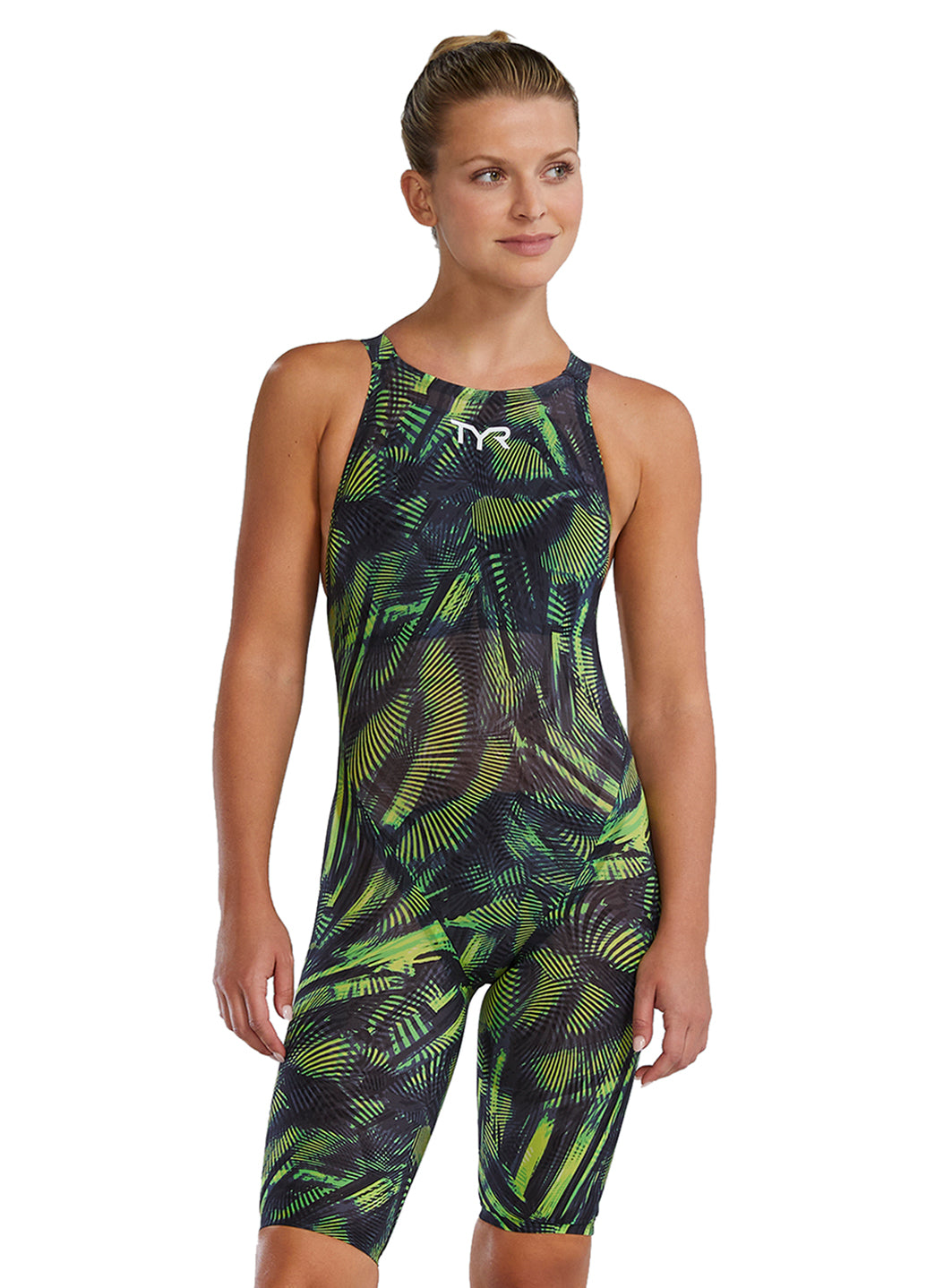 TYR Women's Avictor 2.0 Helux Closed Back Tech Suit Swimsuit