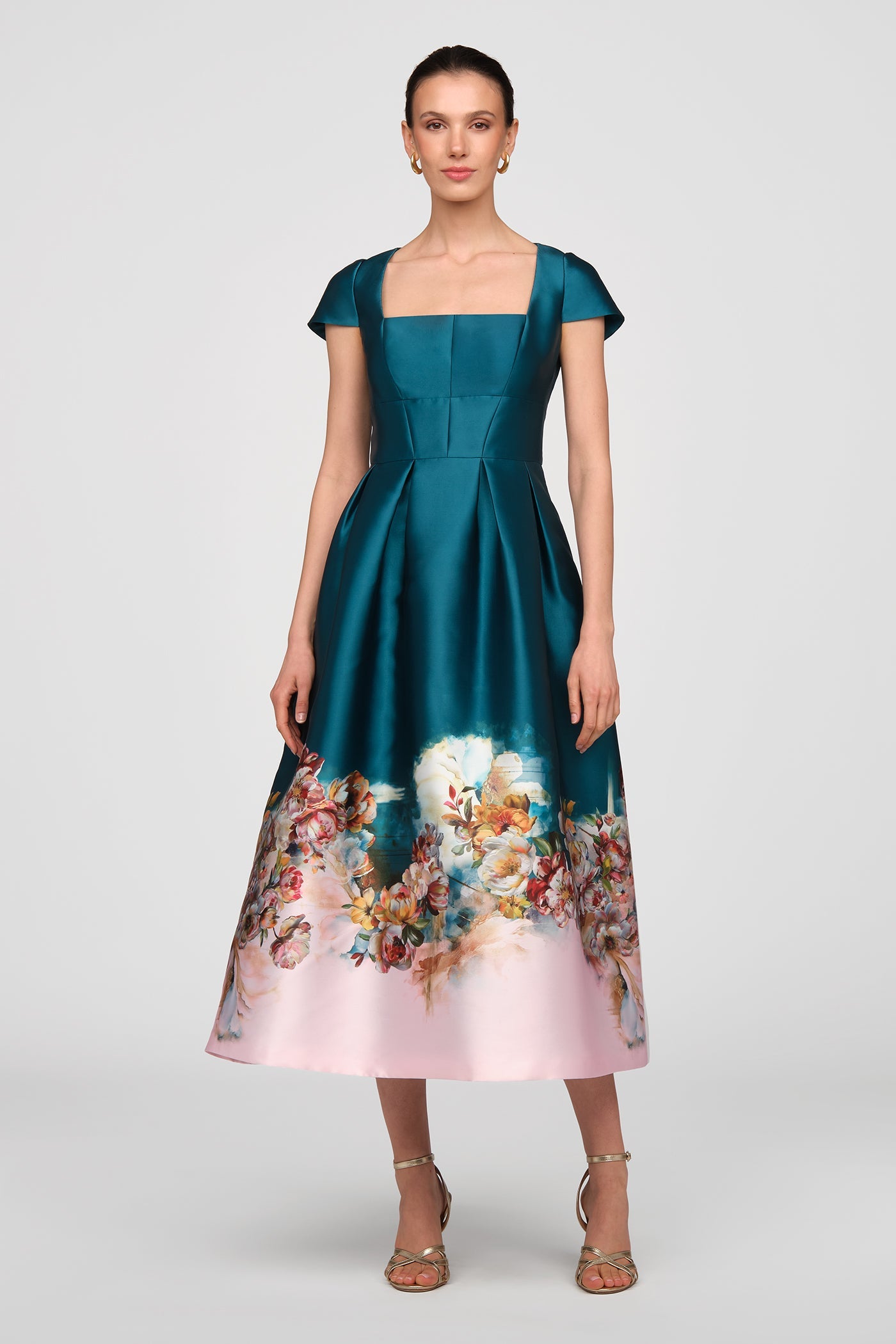 Amaya Tea Length Dress