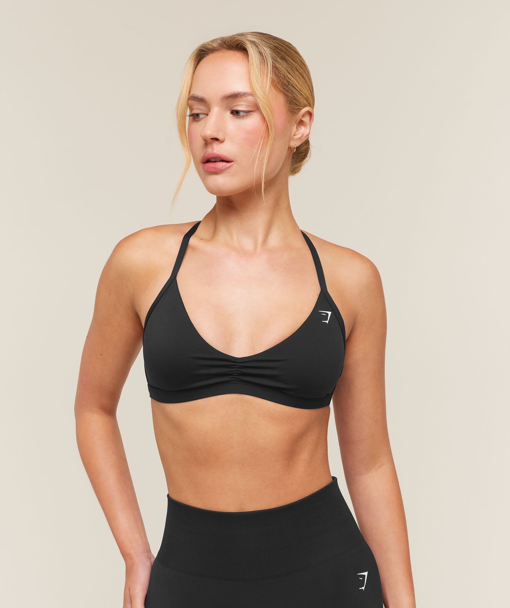 Gymshark Minimal Sports Bra 2.0 - Black