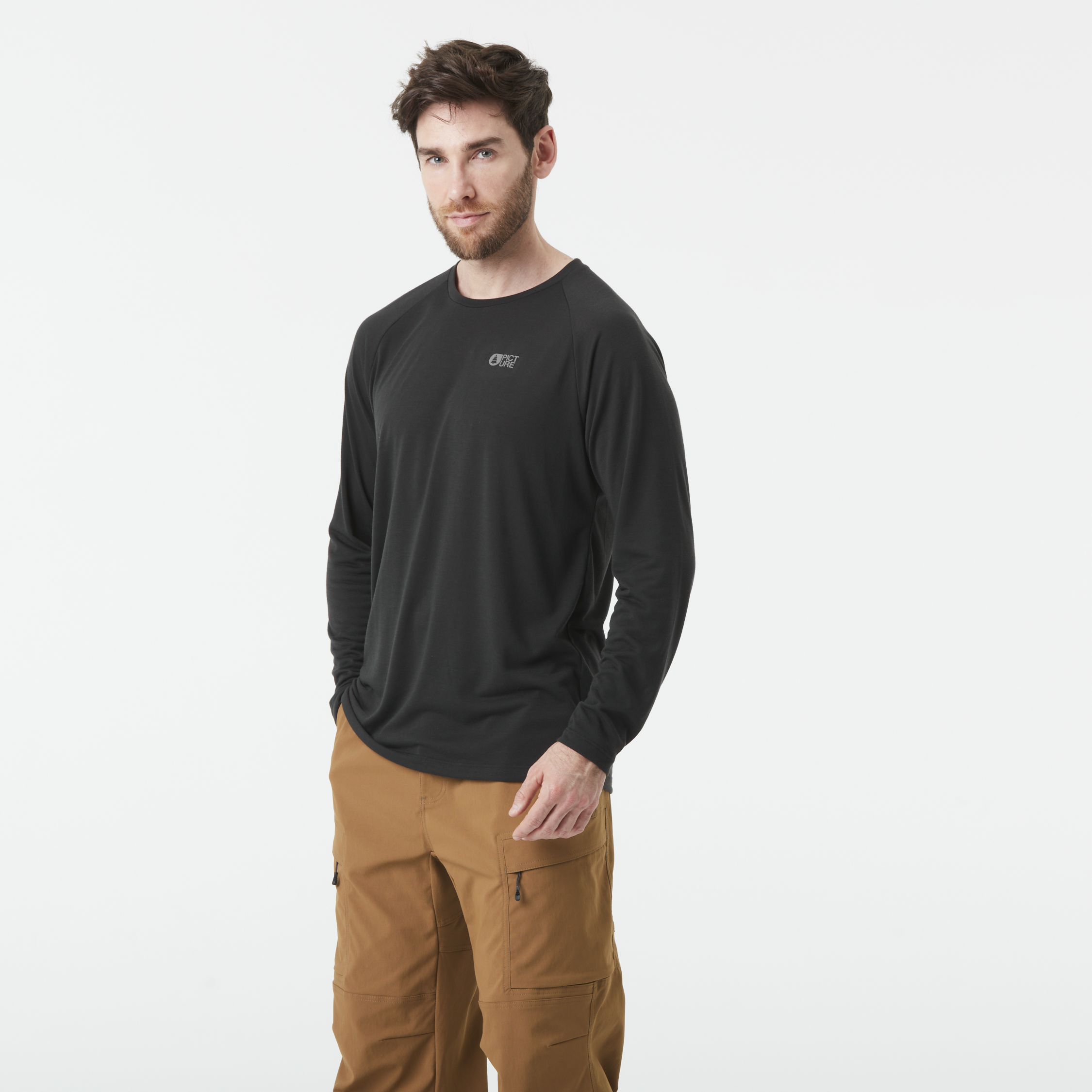 T-shirt de randonnée manches longues homme TIMONT TECH