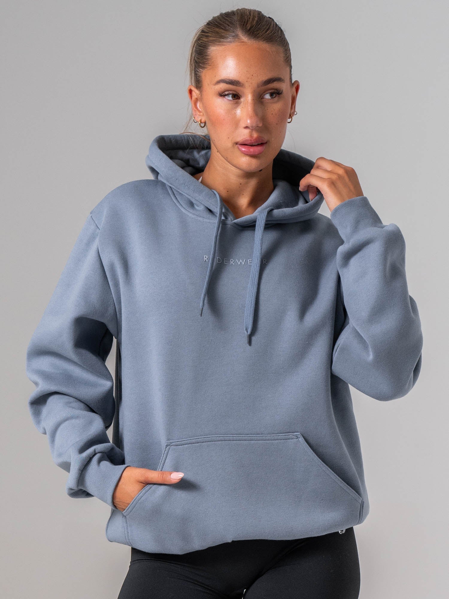 Ryderwear Essential Hoodie - Steel Blue