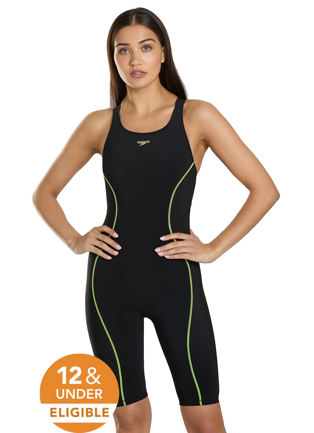Speedo Women's Fastskin Hyperspark Open Back Tech Suit Swimsuit