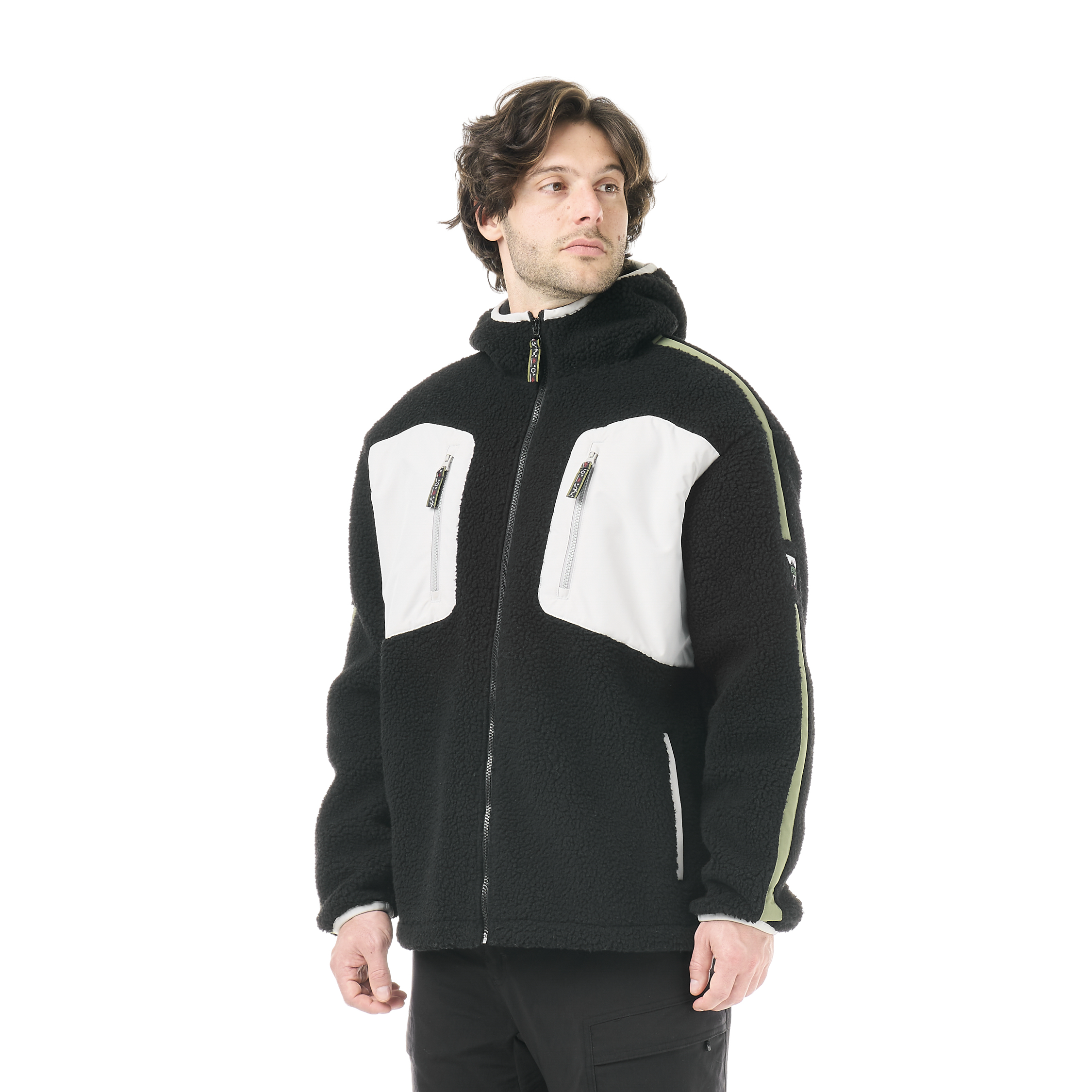 Veste polaire à capuche homme zippé PEMBERTON