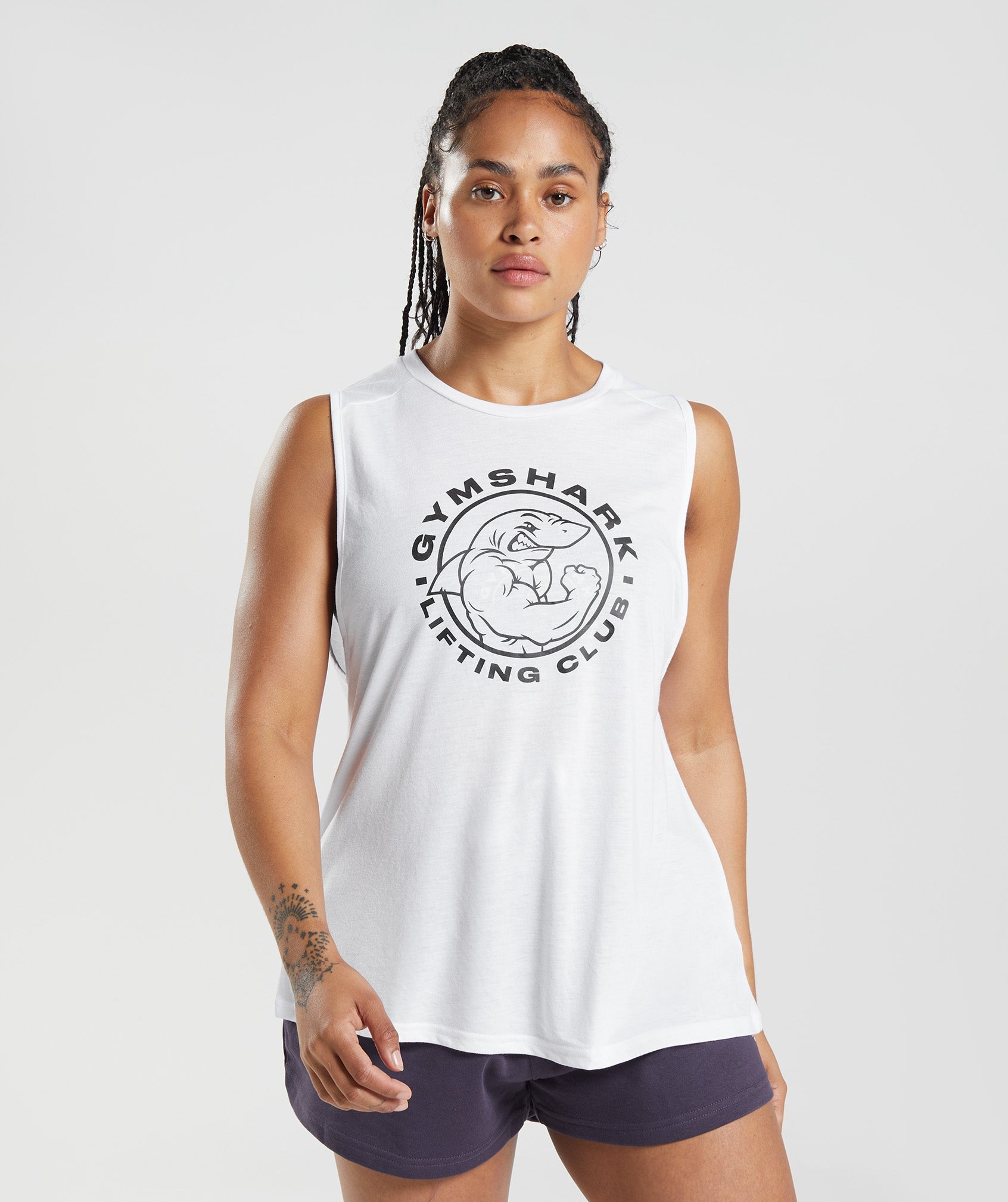 Gymshark Legacy Tank - White