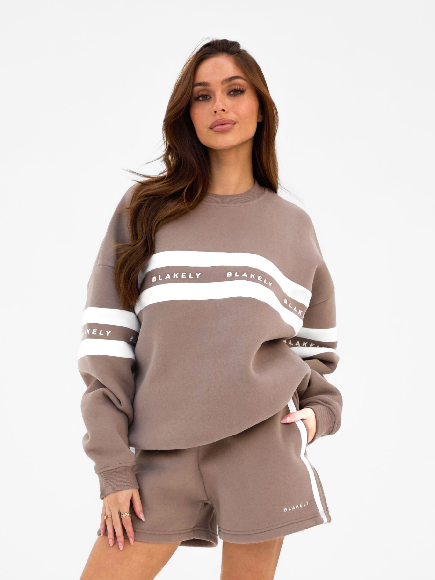 Lily Oversized Jumper - Light Brown