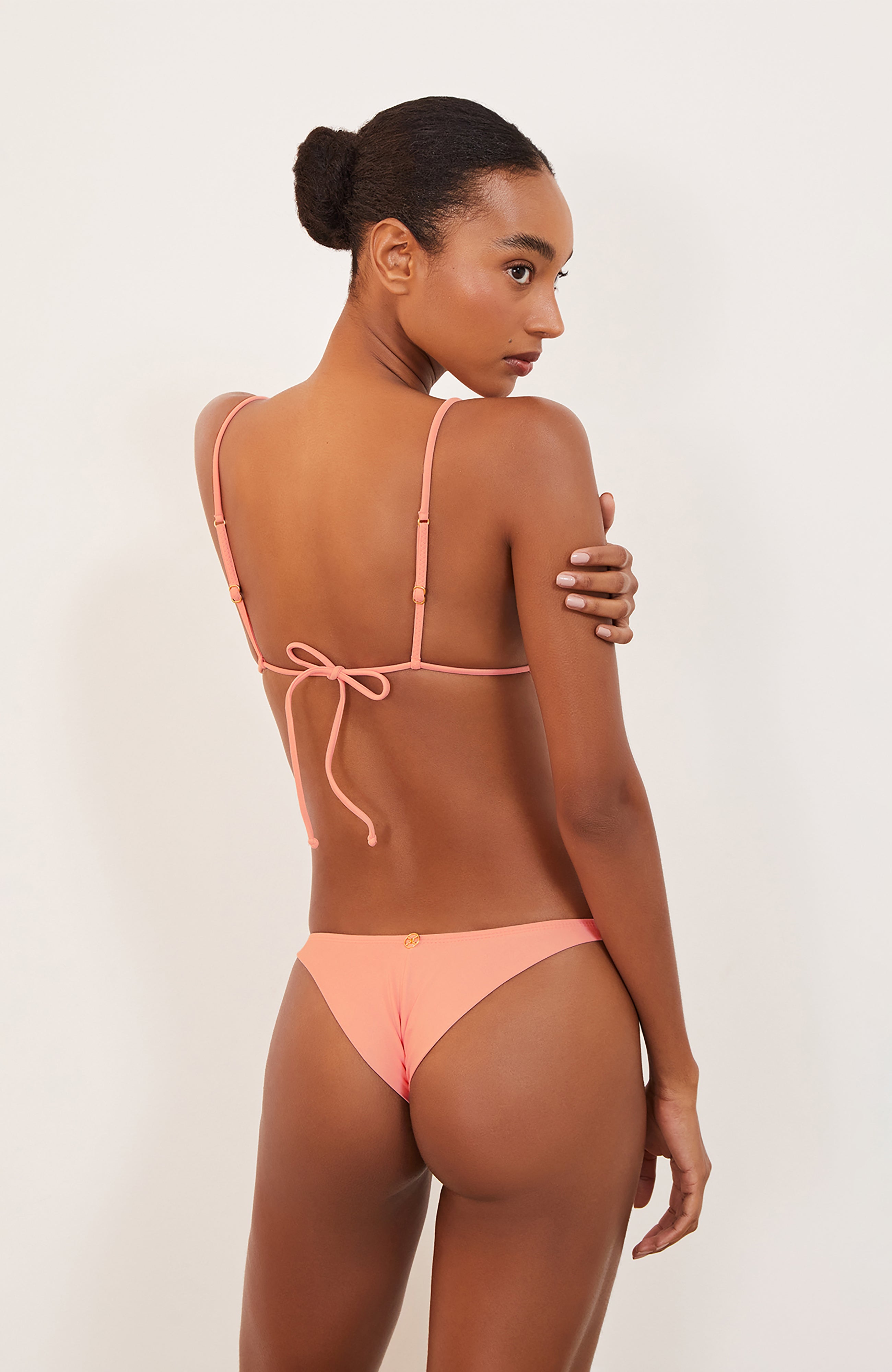 Vix Peach Cora Detail Cheeky Bottom