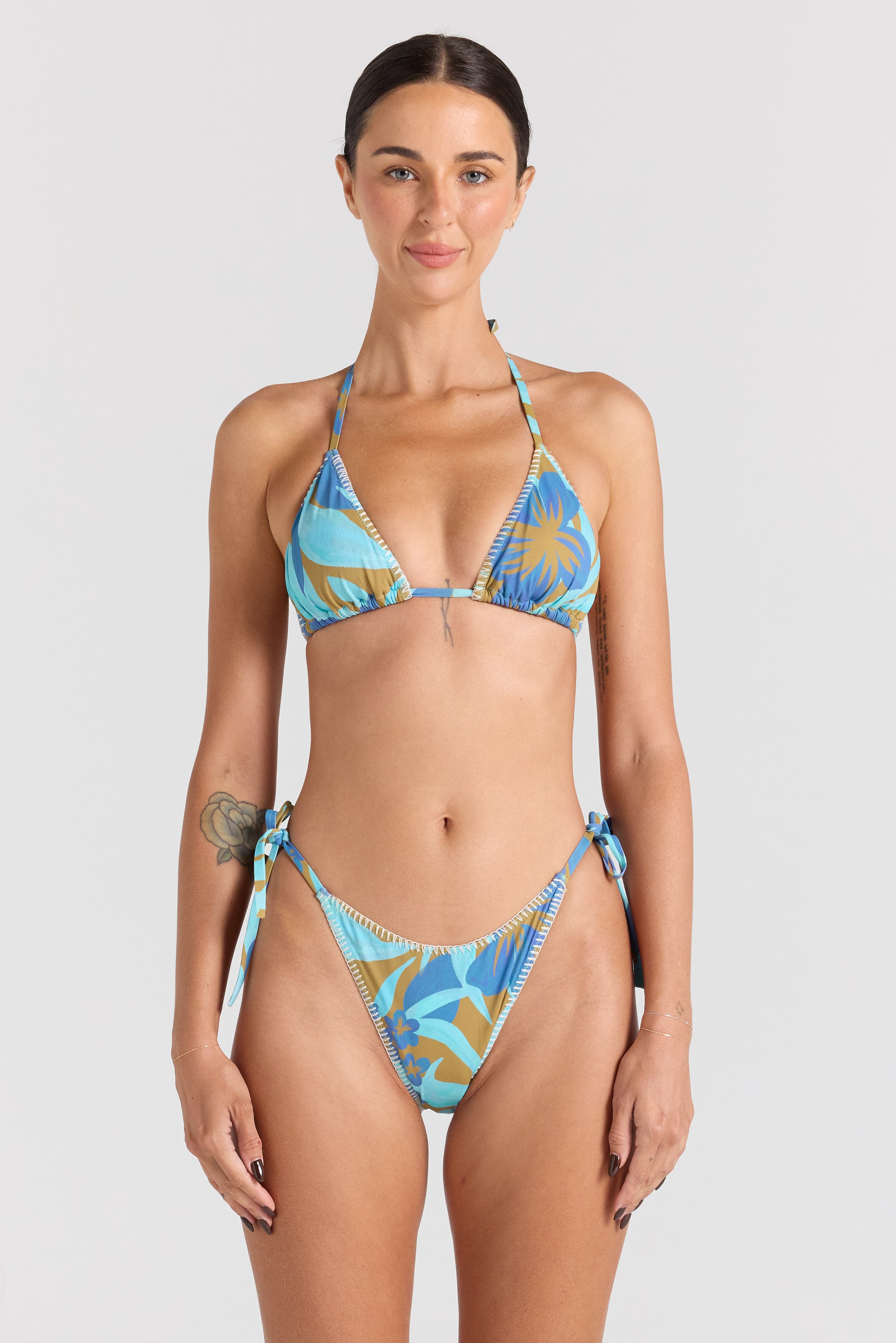 Poolside Paradiso Caribou Kealani String Tie Top