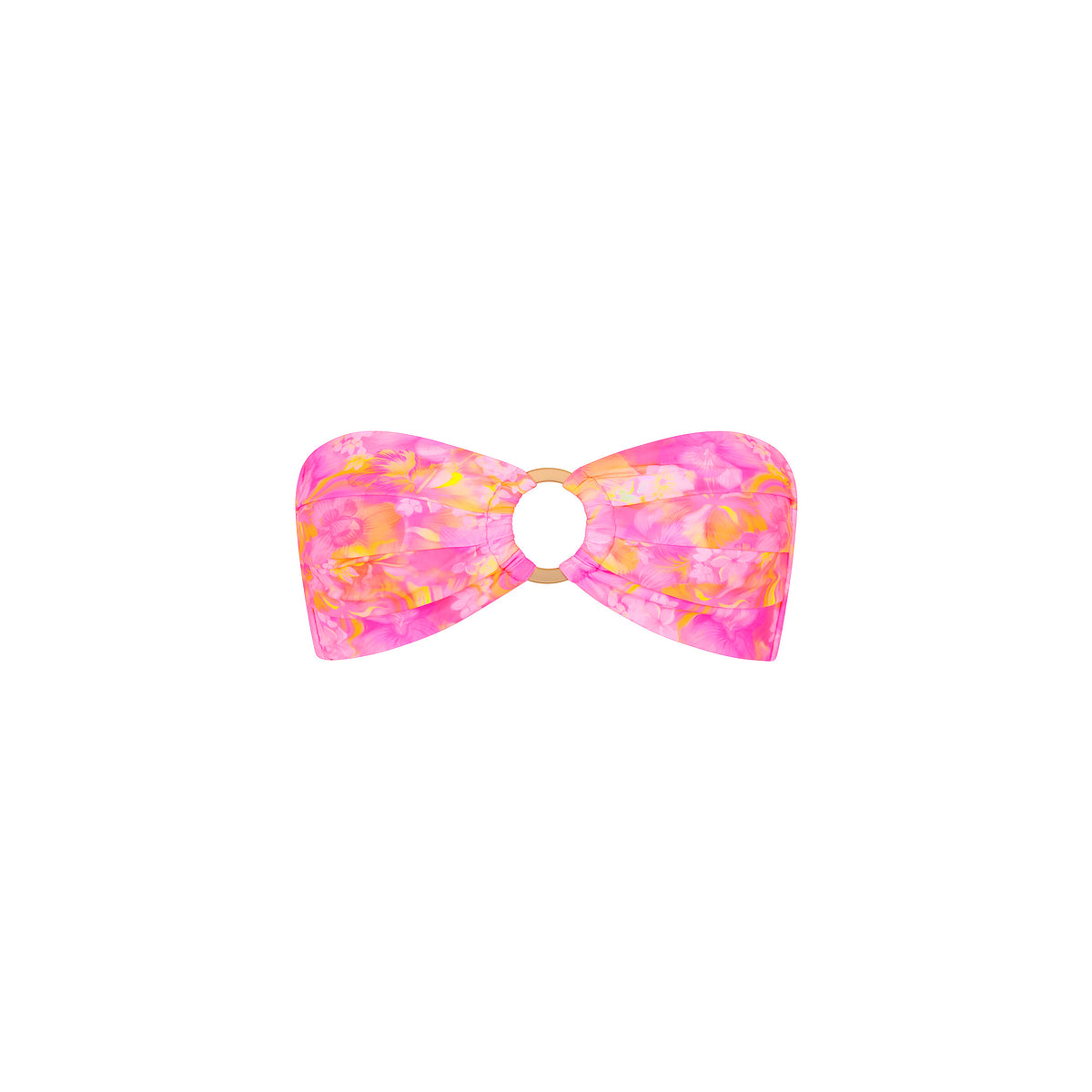 Kulani Kinis Petal Pop Strapless Bandeau Bikini Top