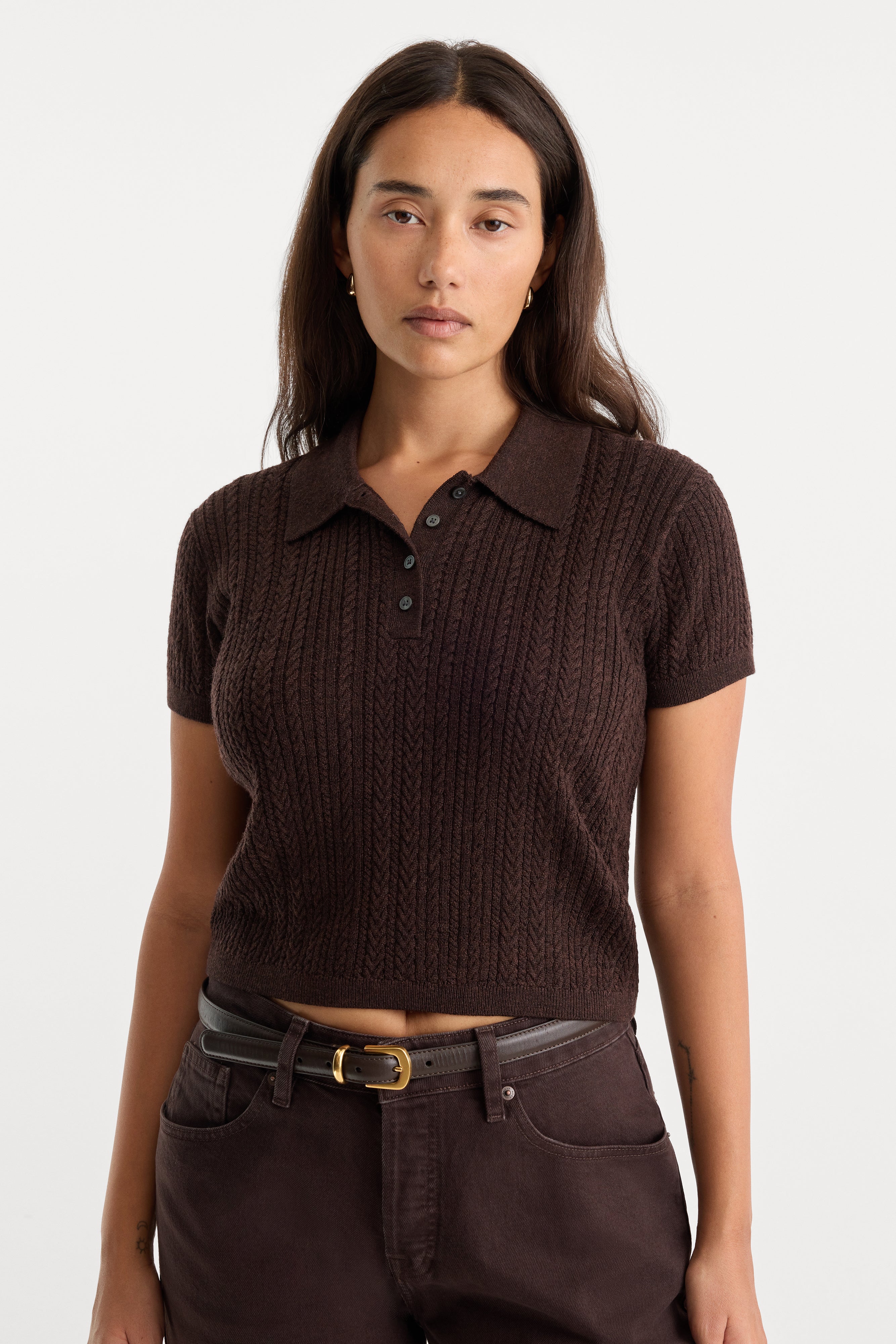 THE MICRO CABLE POLO | ESPRESSO