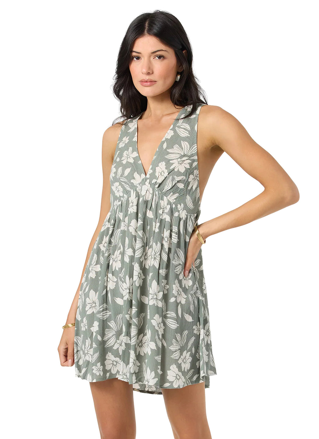 O'Neill Women's Saltwater Essentials Teddy Mini Cover Up Dress