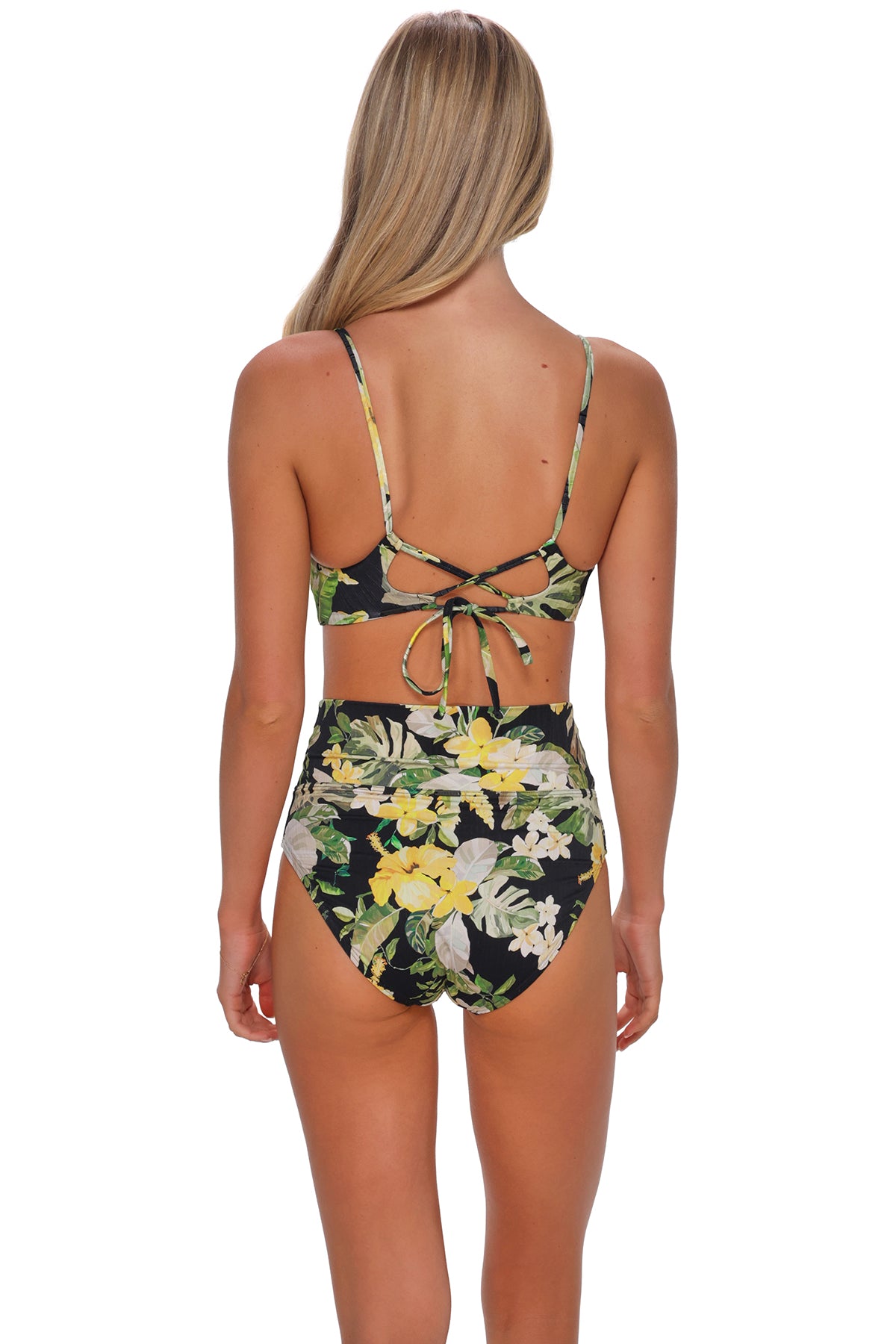 Sunsets Night Bloom Hannah High Waist Bottom