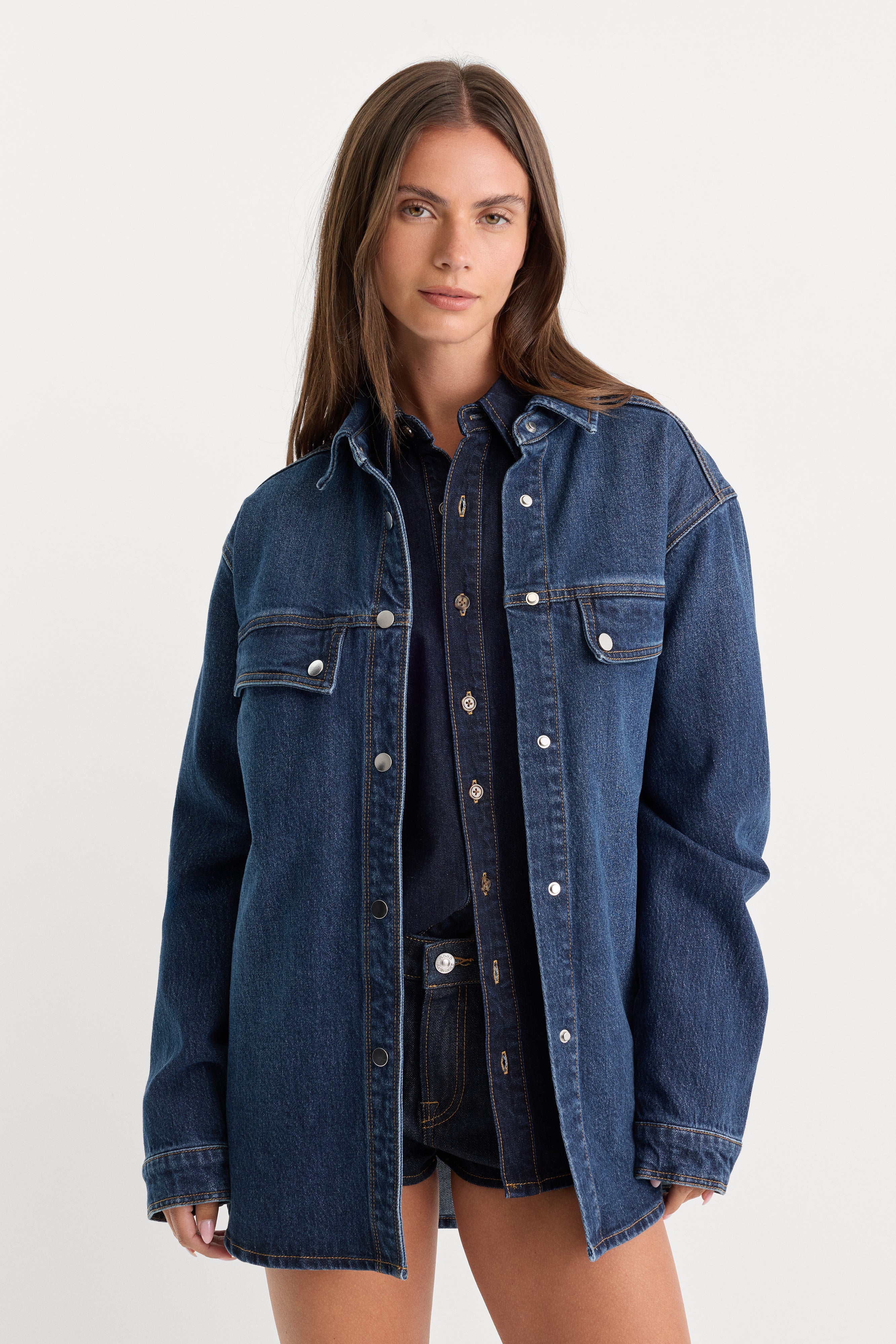 THE DENIM OVERSHIRT | BOUNCE