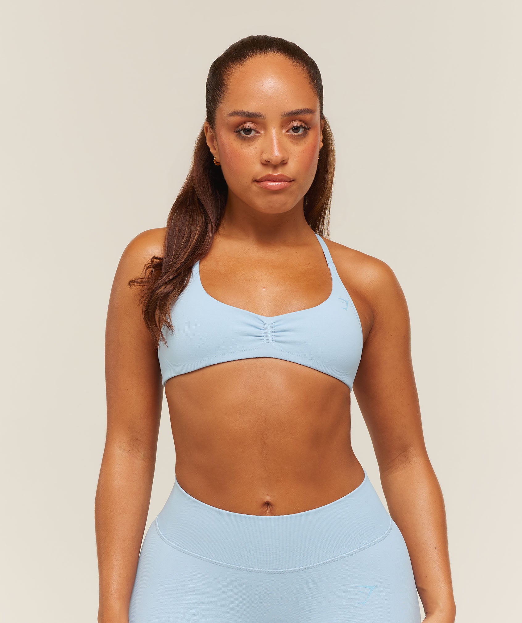Gymshark Lift Seamless 2.0 Sports Bra - Chilled Blue