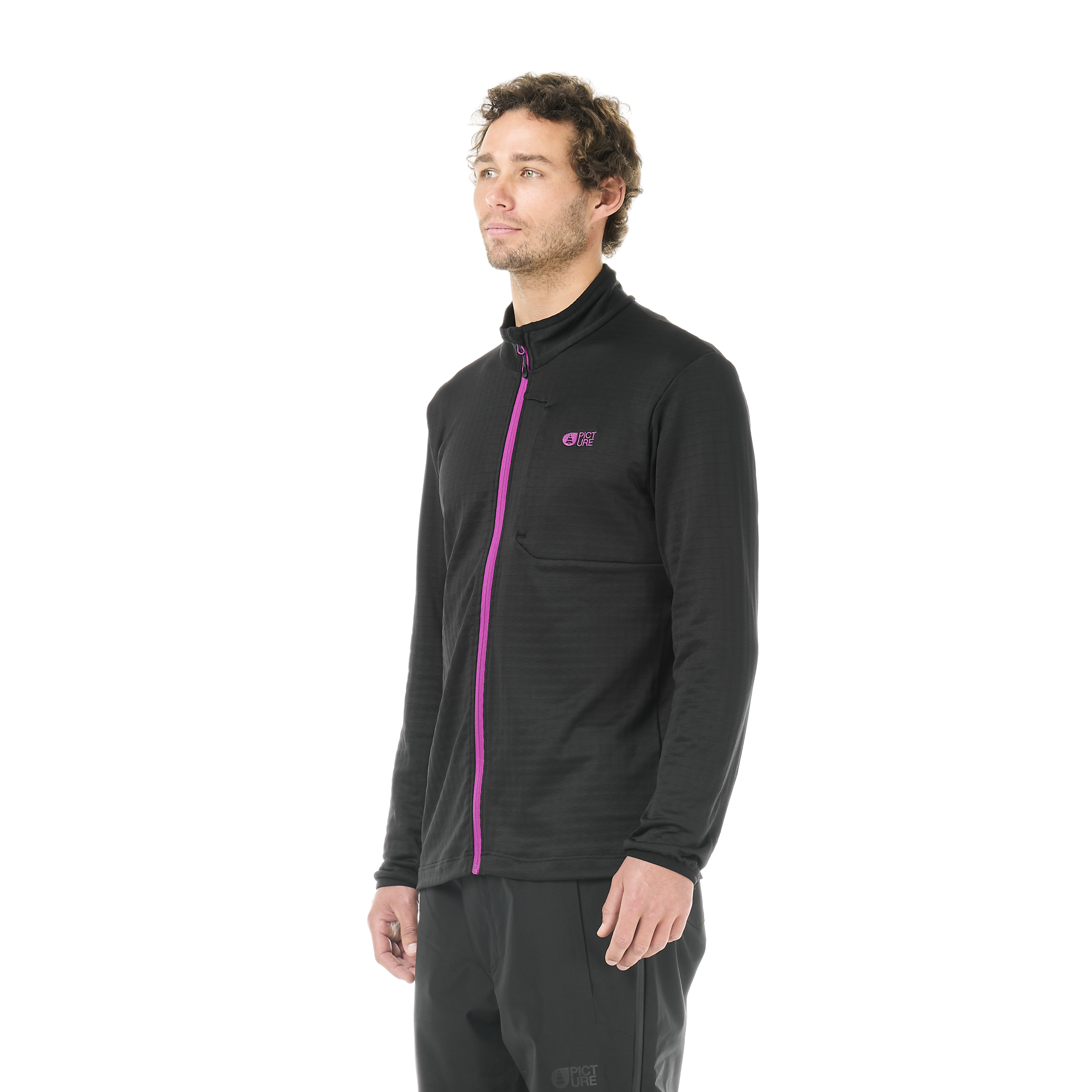 Polaire homme zippée BAKE GRID