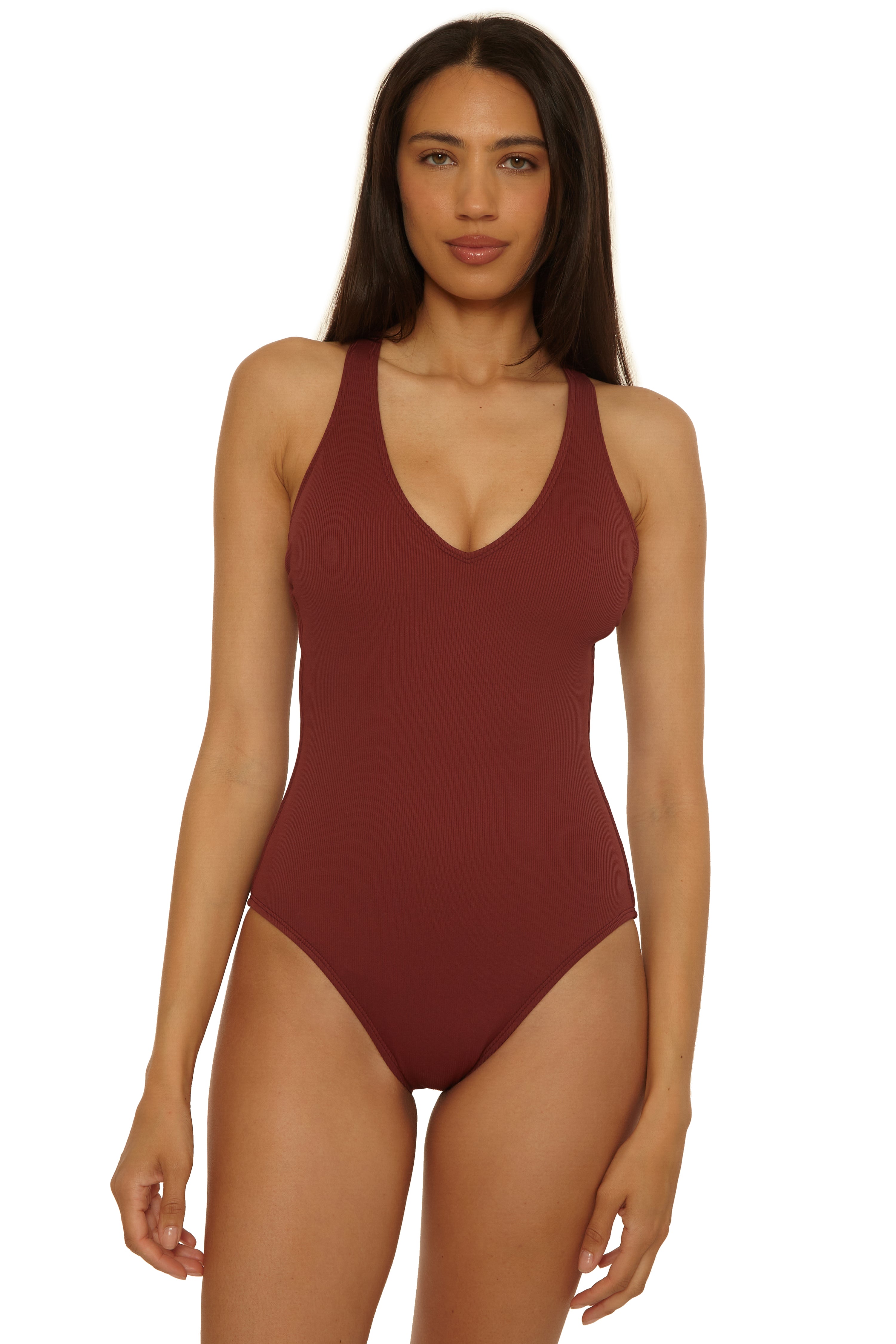 BCA by Becca Coconut Ridge Line Tank One Piece