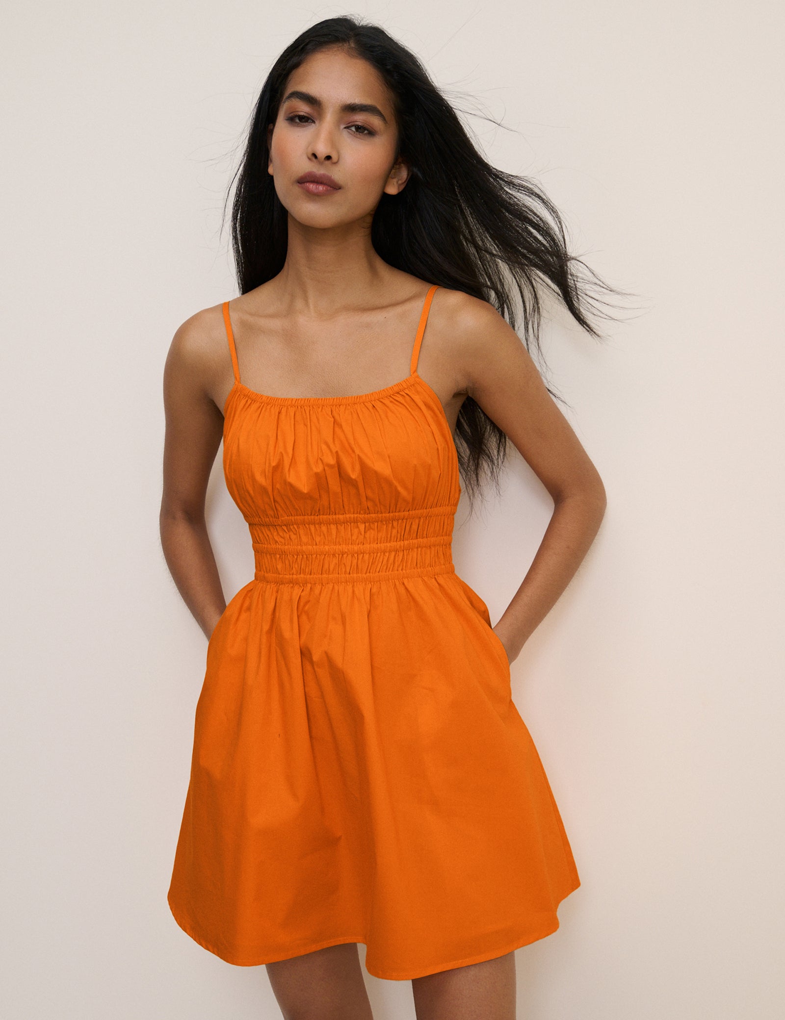 Orange Jocelyn Mini Dress