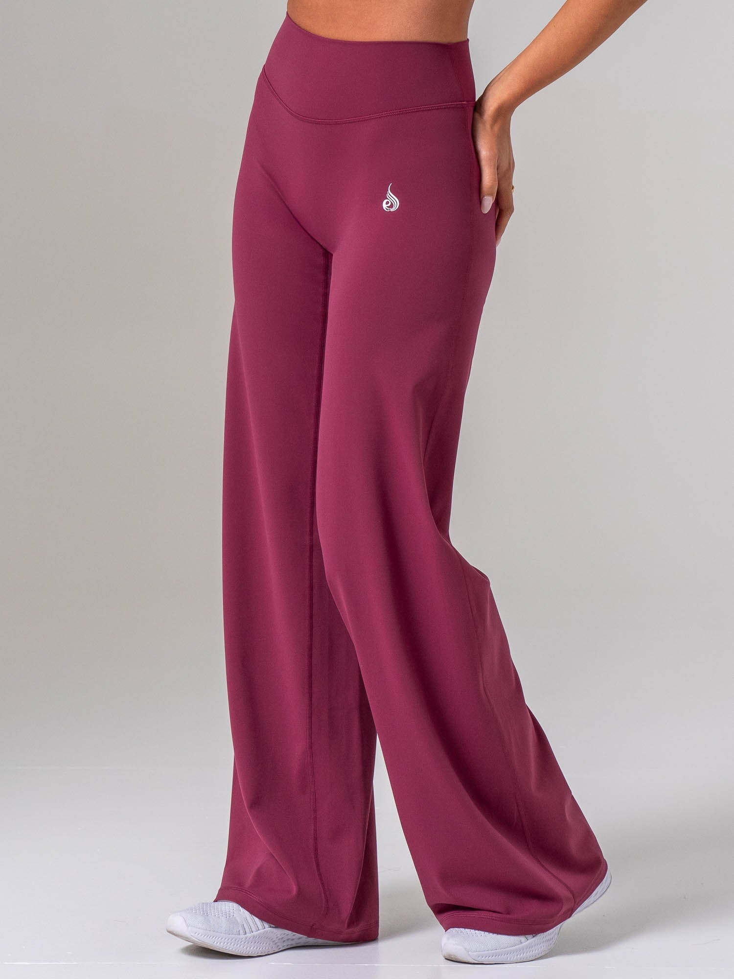 NKD Wide Leg Leggings - Cola