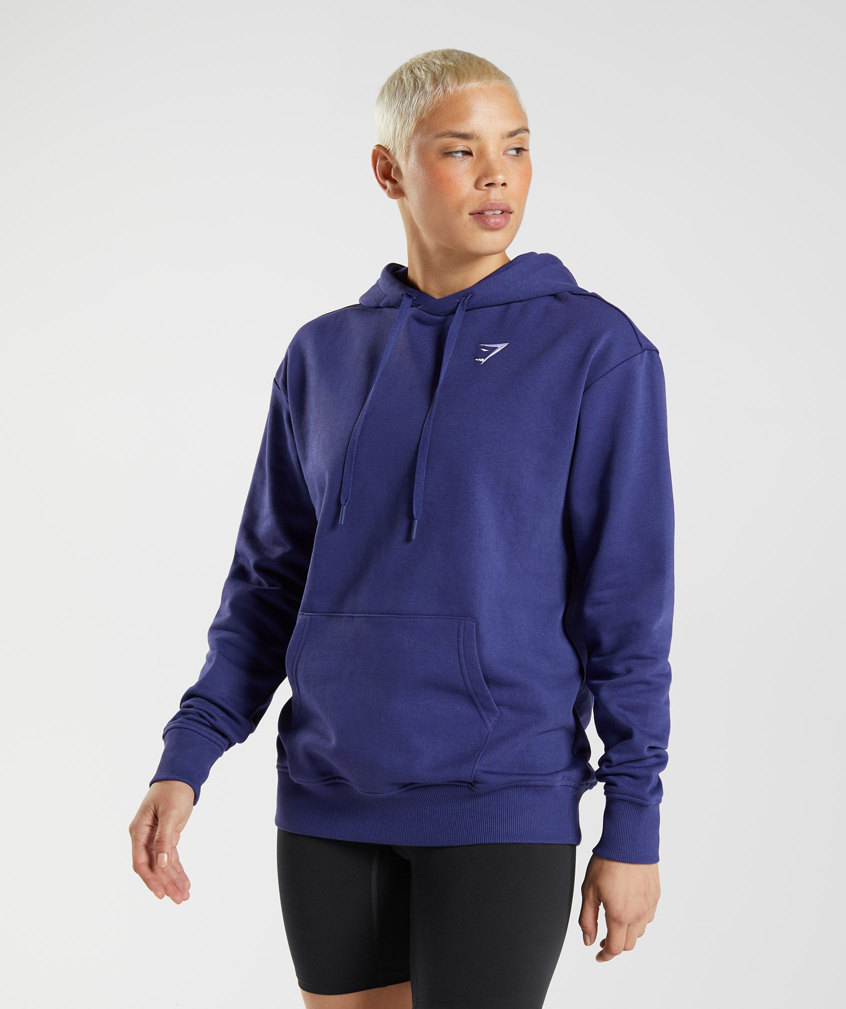 Gymshark Training Oversized Hoodie - Neptune Purple