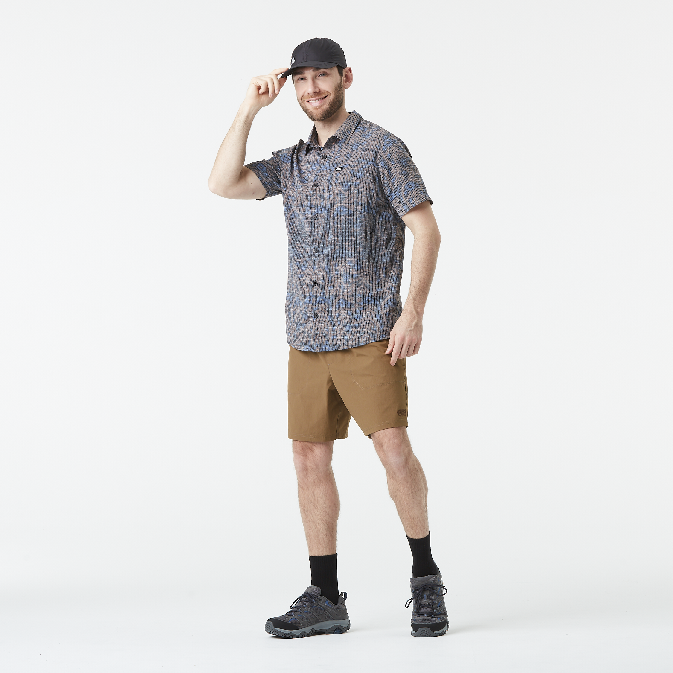 Chemise de randonnée homme KLIVOX PRINTED