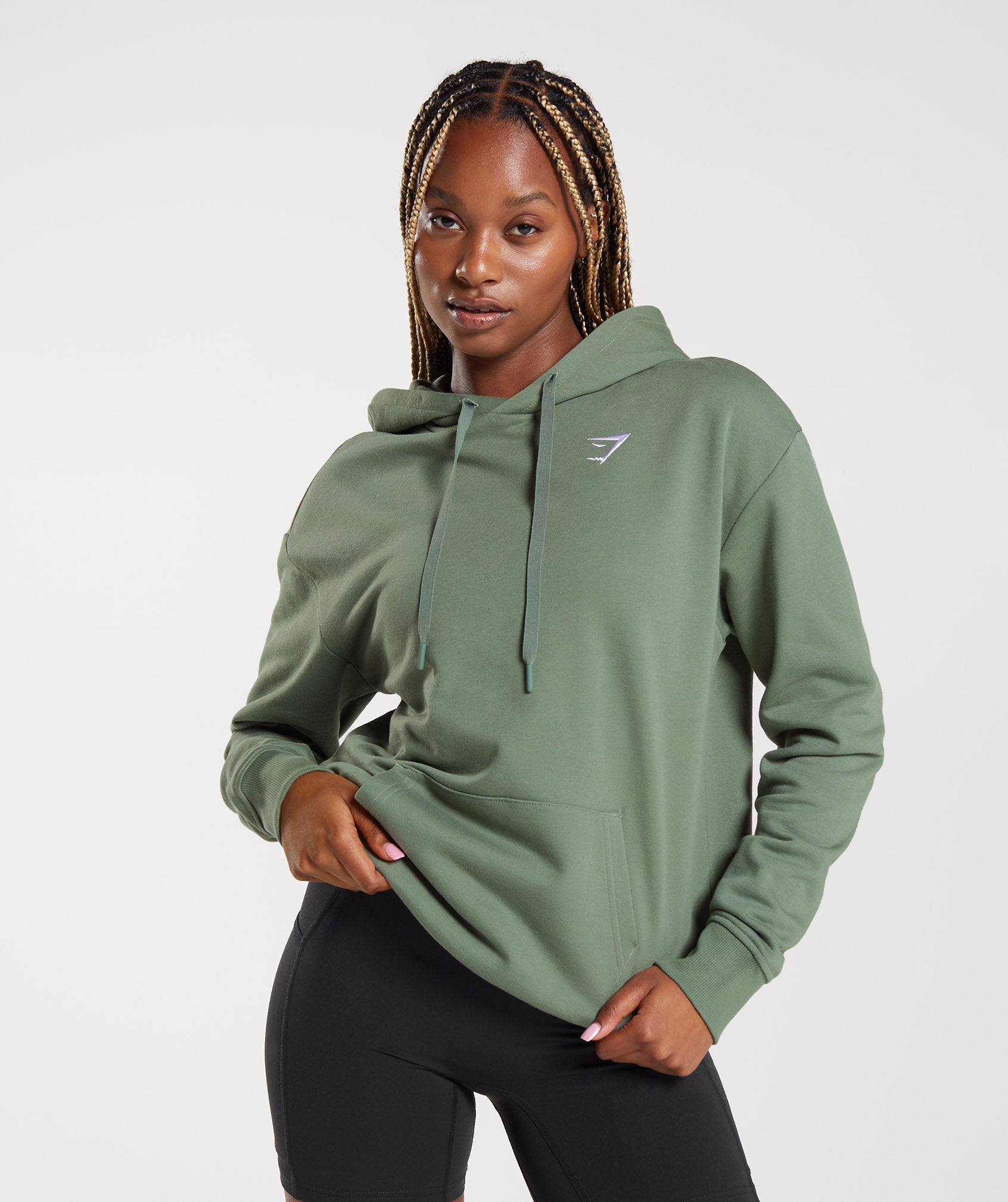 Gymshark Training Oversized Hoodie - Green