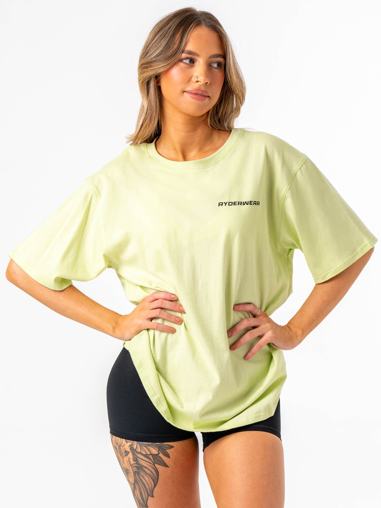 Energy Oversized T-Shirt - Lime