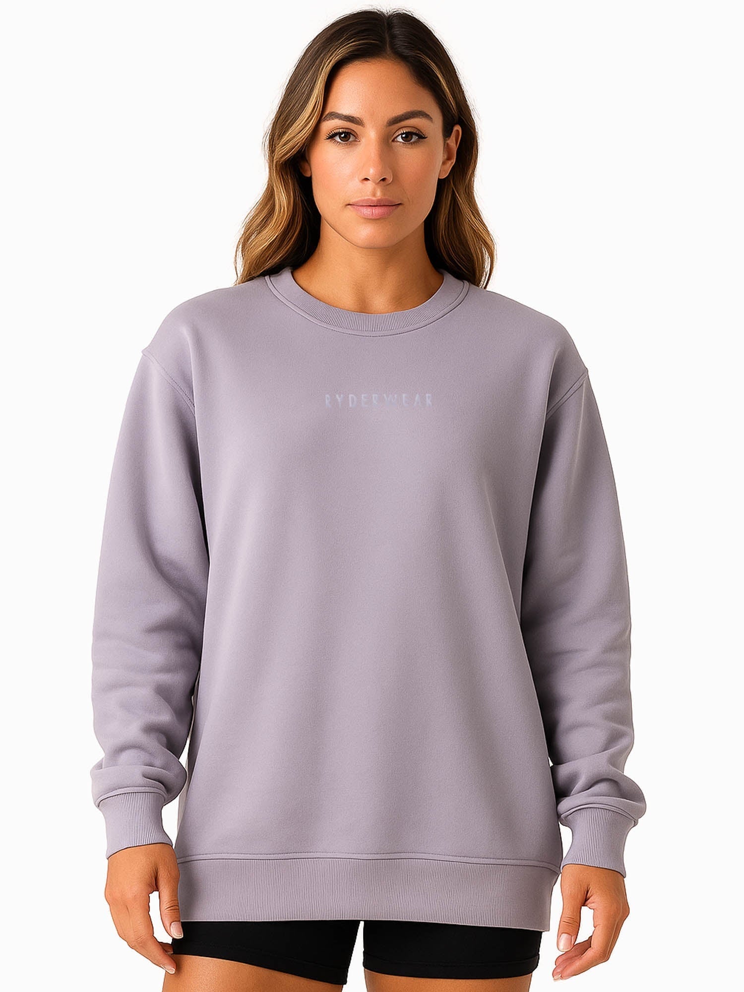 Boyfriend Pullover - Lavender