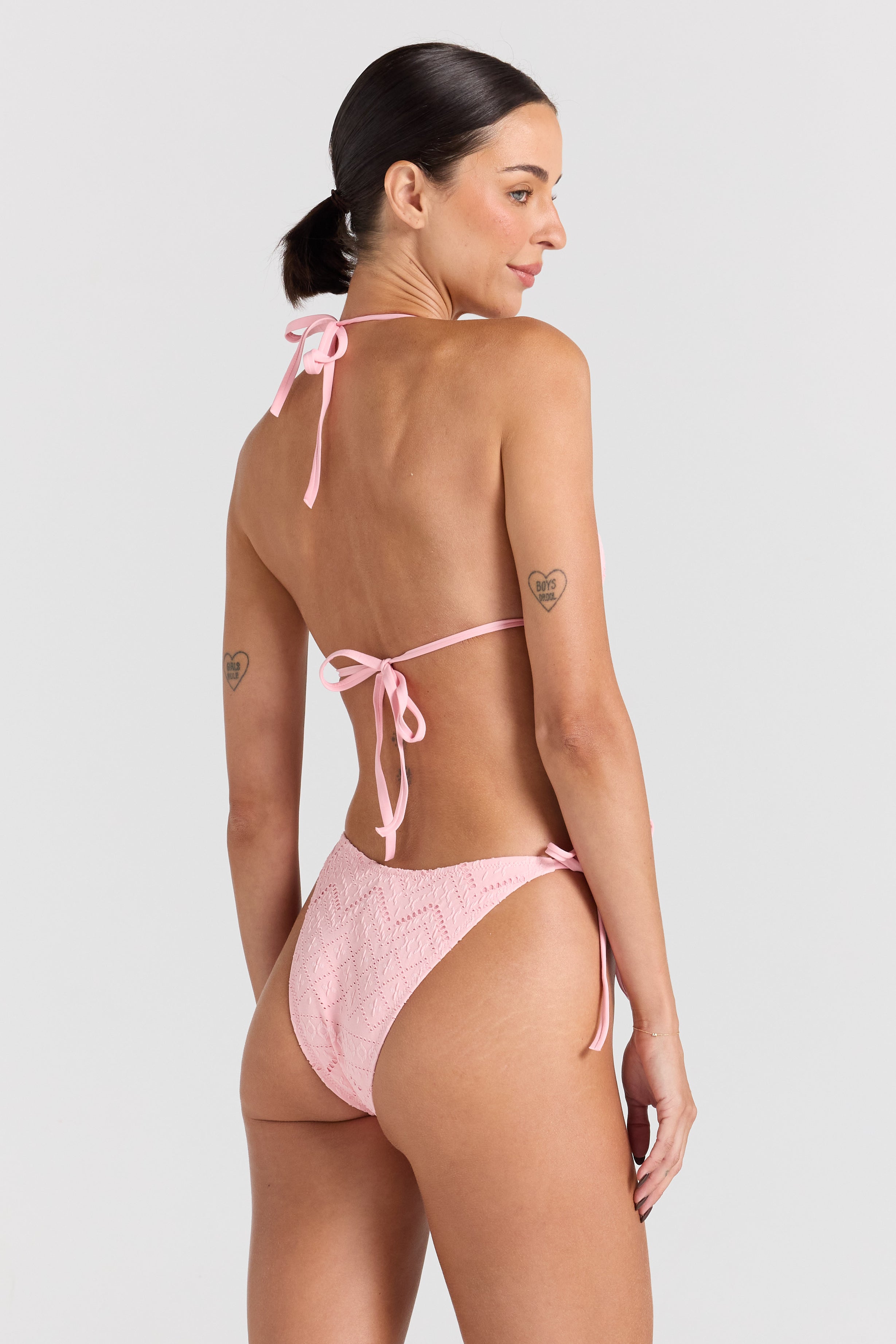 Poolside Paradiso Musk Sundream High String Tie Bottom