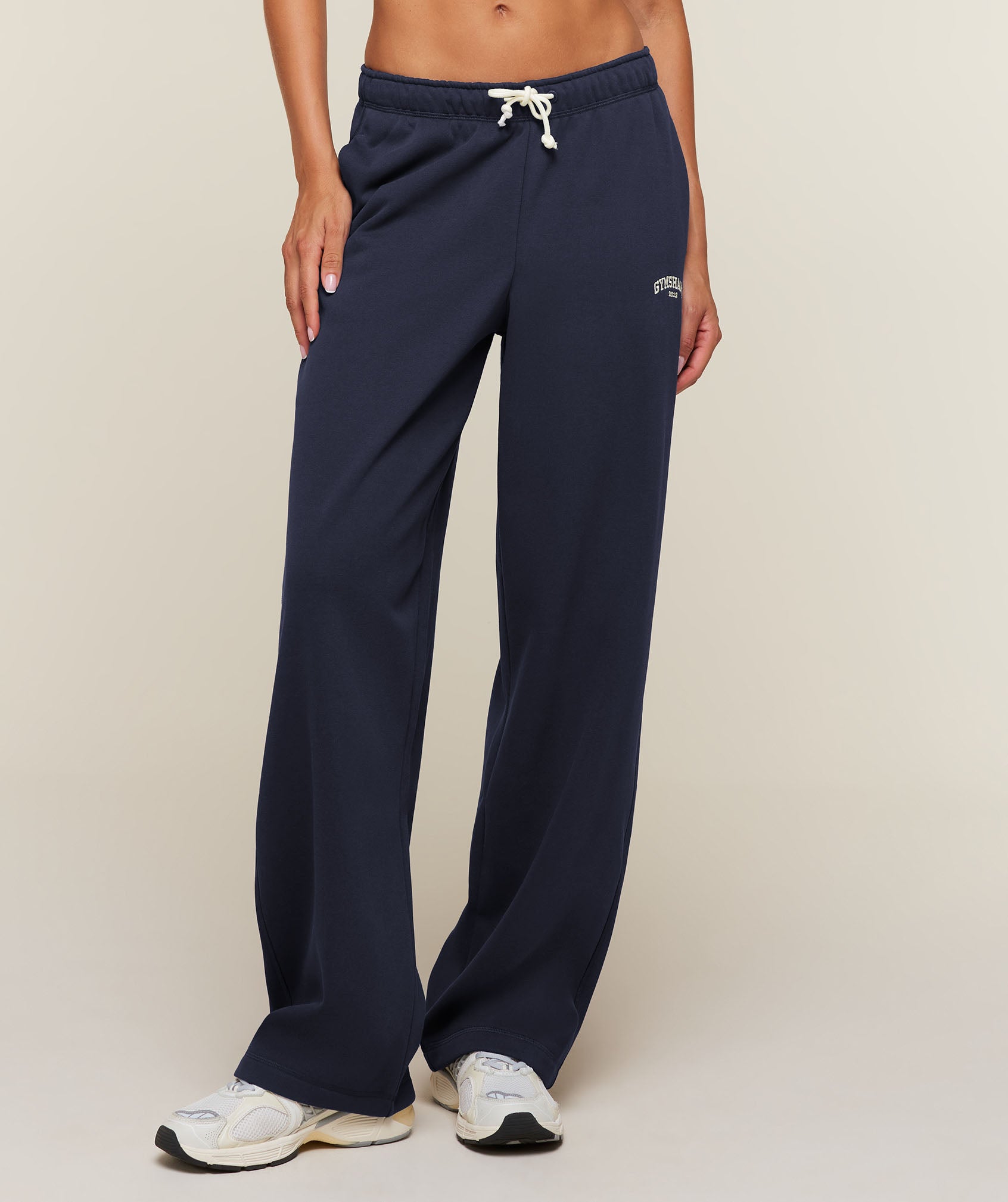 Gymshark Cosy Luxe Campus Pants Tall - Heavy Blue