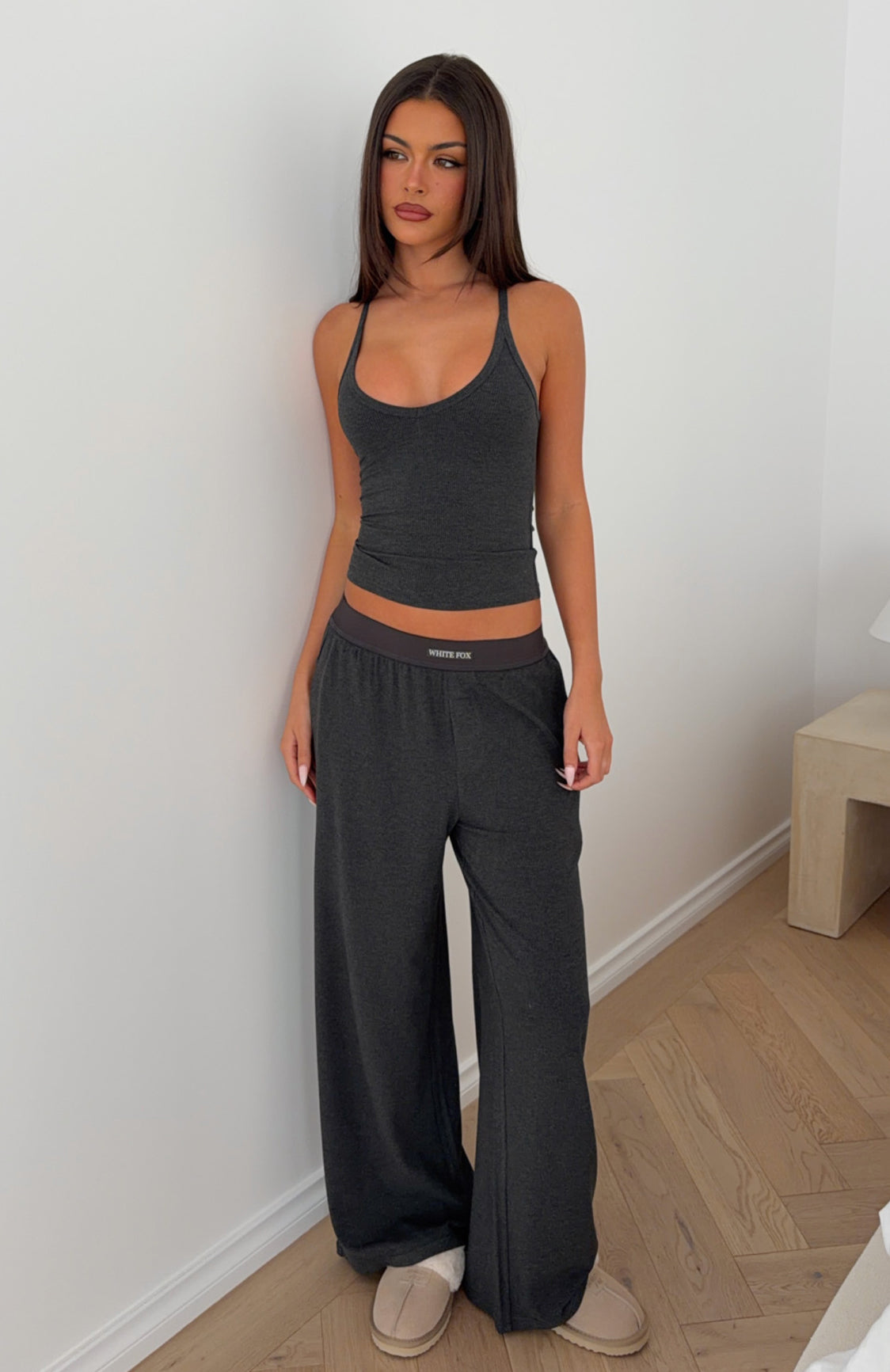 Snooze Mode Pyjama Pants Charcoal Marle