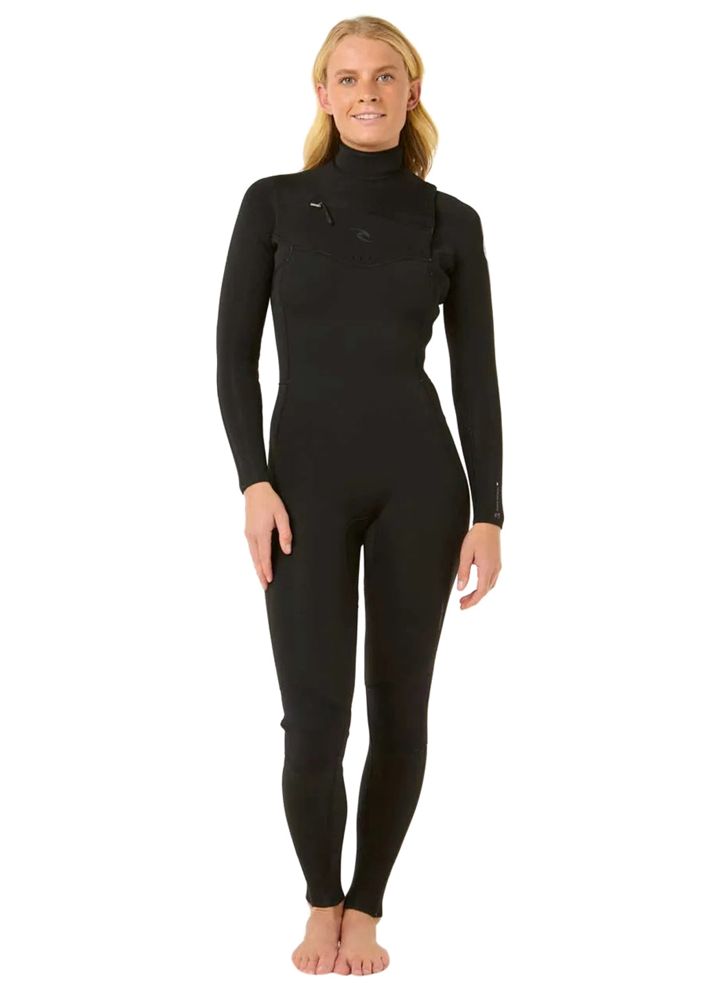 Rip Curl Women's 4/3mm Dawn Patrol Chest Zip Fullsuit Wetsuit
