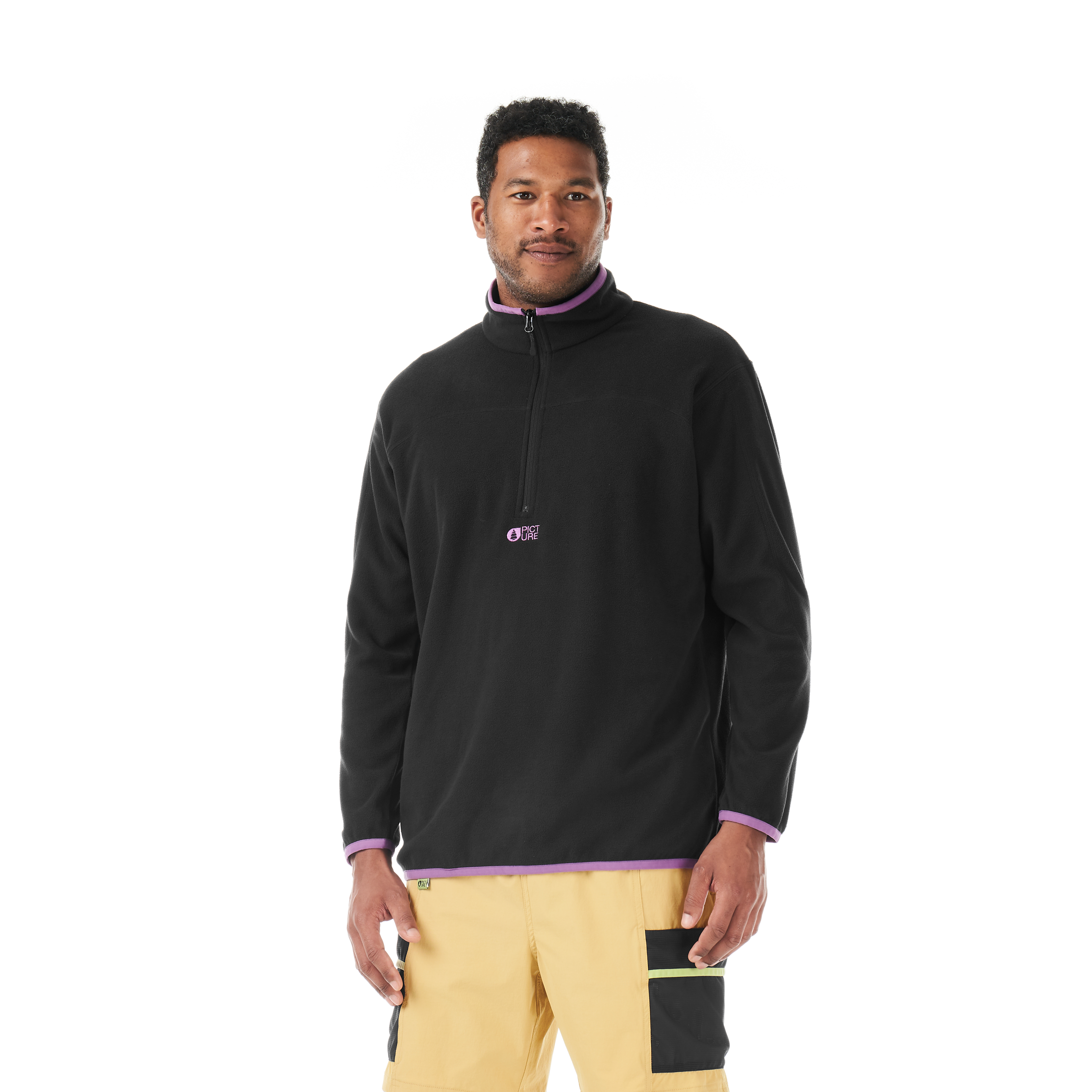 Polaire homme 1/4 zippée INARIA