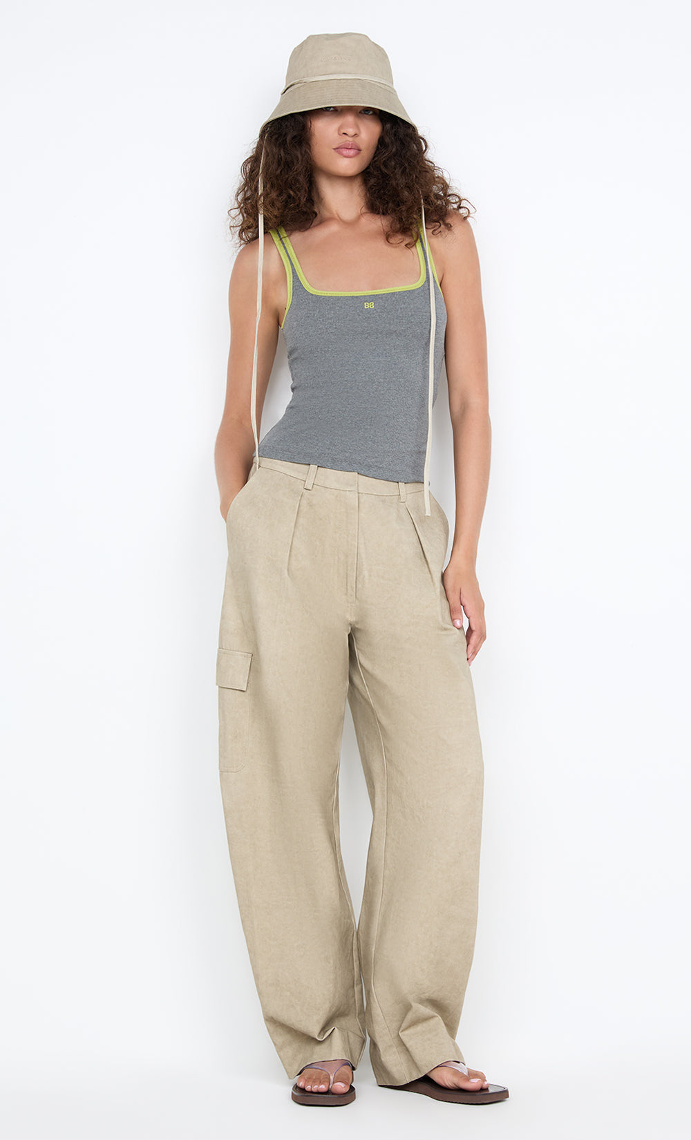 SIA UTILITY PANT - TAUPE