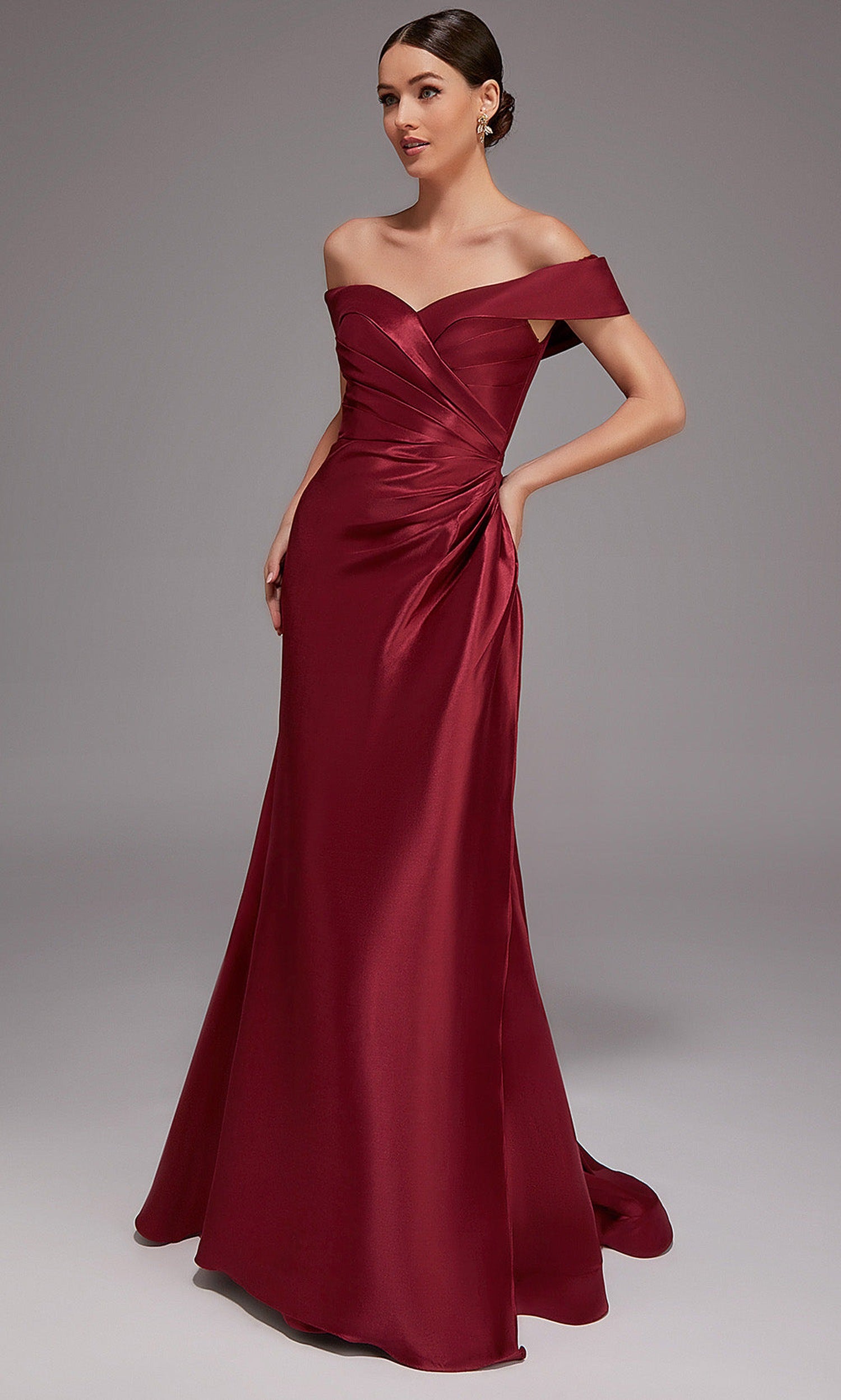 Alyce Paris 27857 - Long Off Shoulder Gown