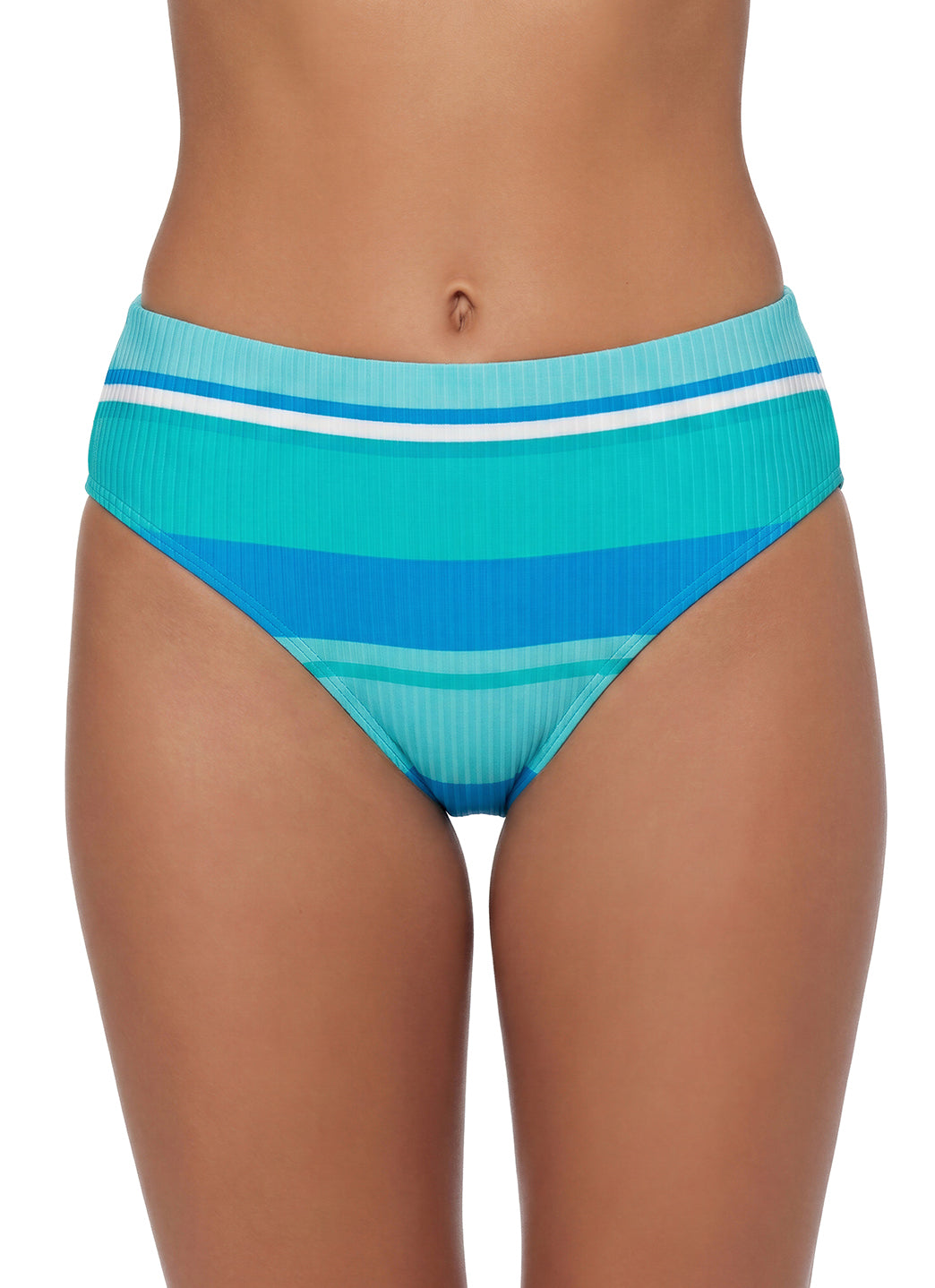 Next by Athena Shoreside Bermuda Stripe Retro Bikini Bottom