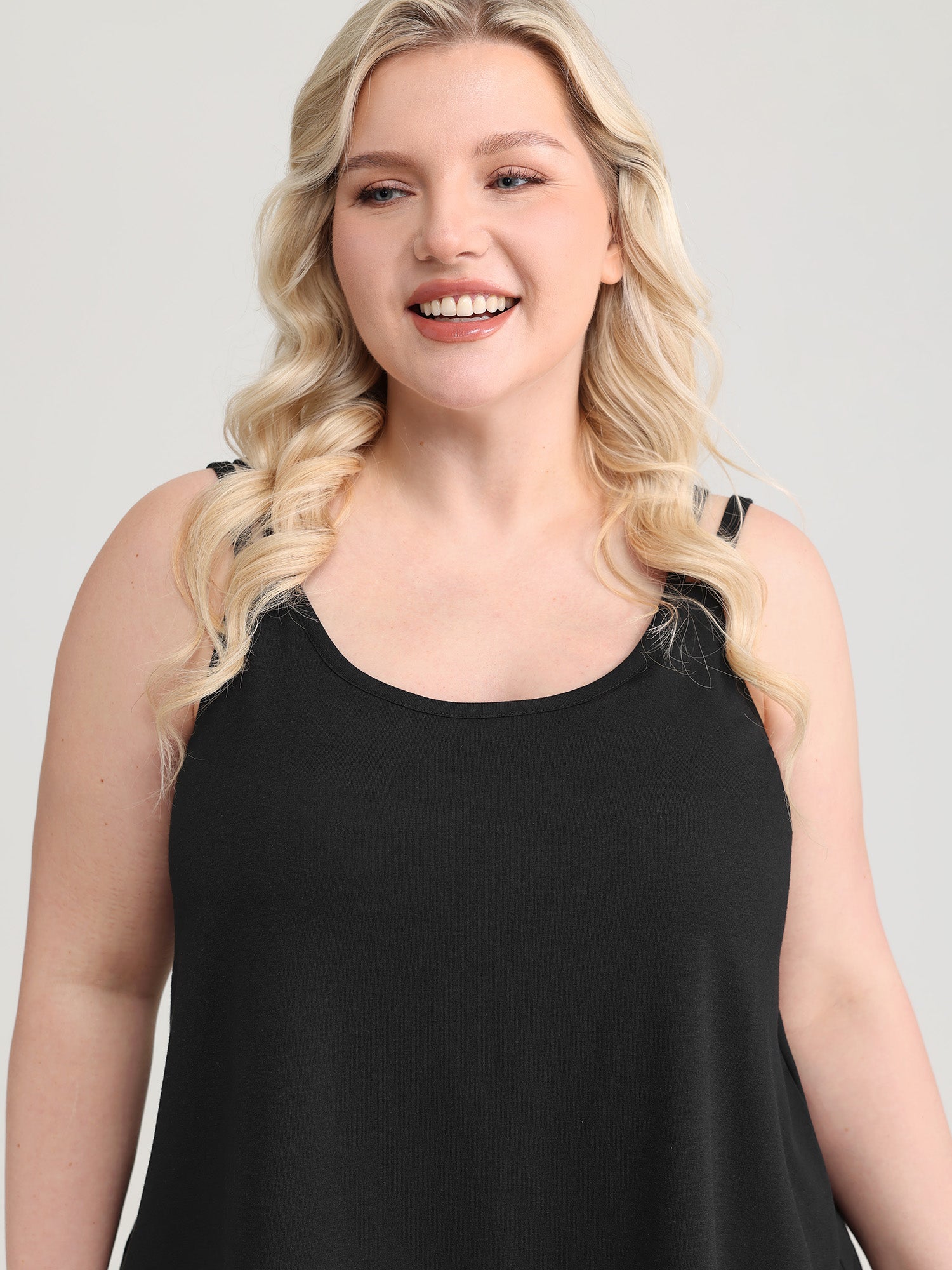 Stretchy Supportive In-Built Bra Tank Top