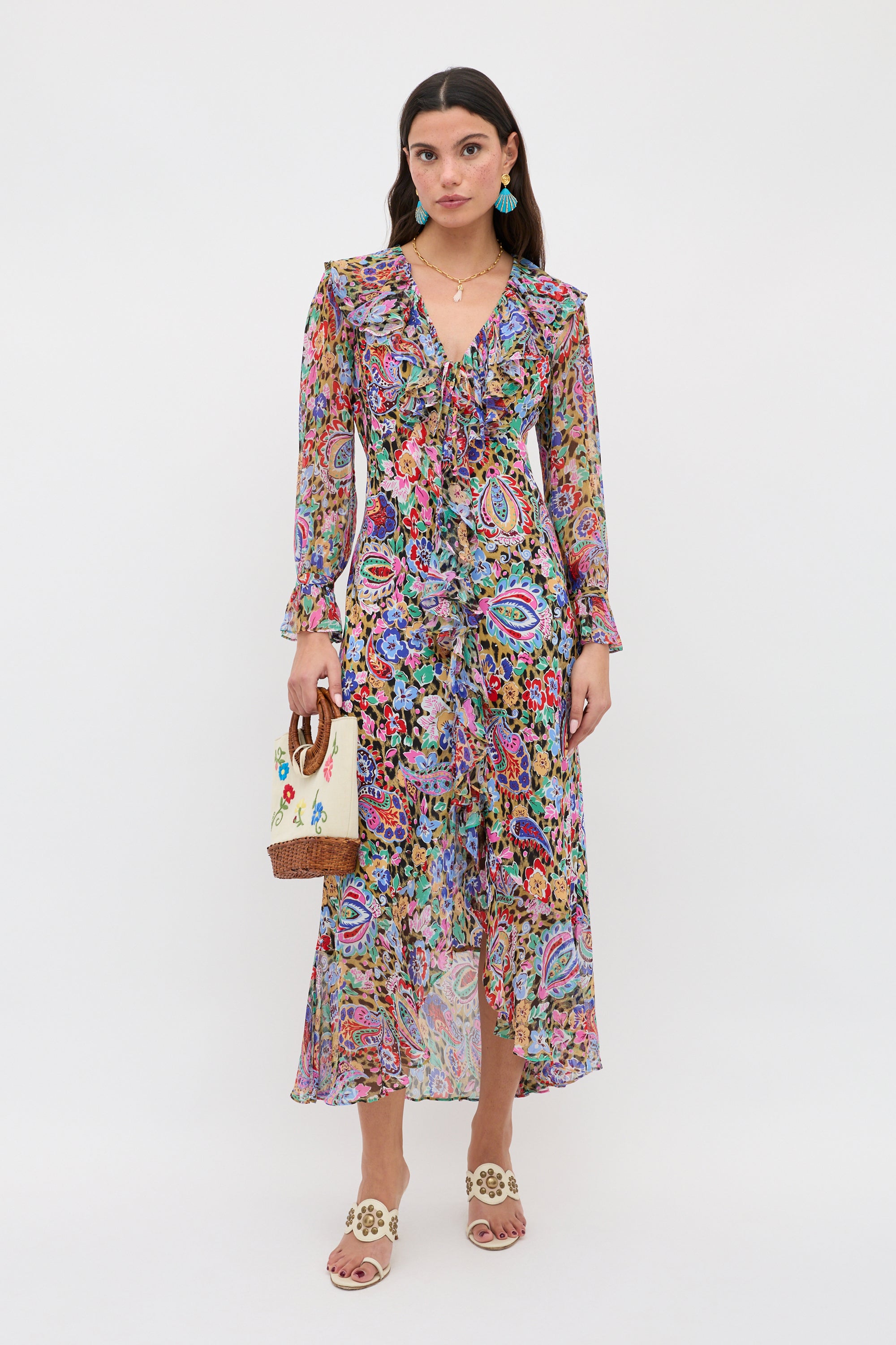 Gracye - Cara Floral Leopard Brown